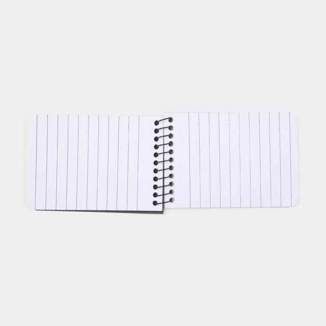 4 Pack A7 Notepad Black Kmart