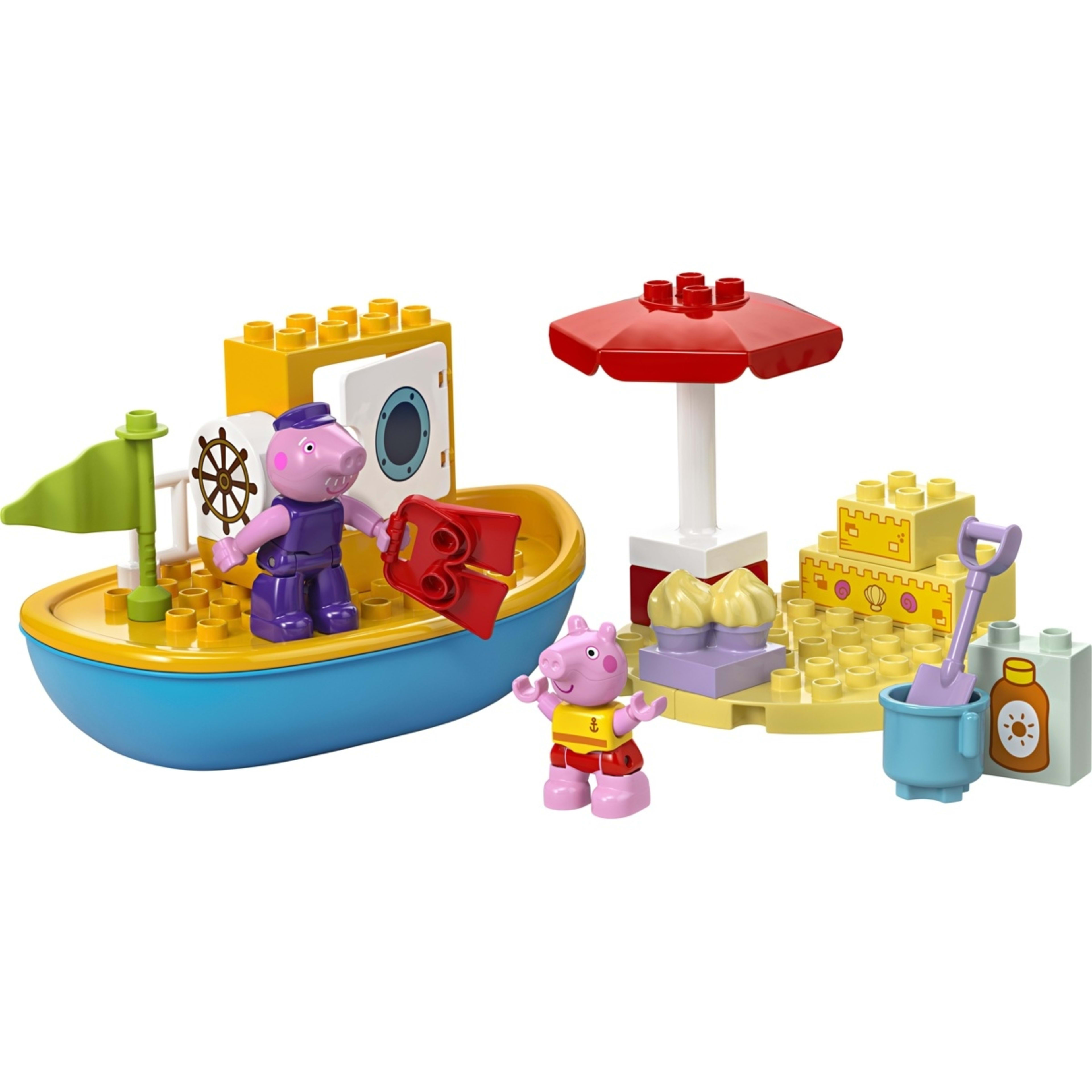 2 LEGO DUPLO Peppa Pig Boat Trip 10432, 2 of 9