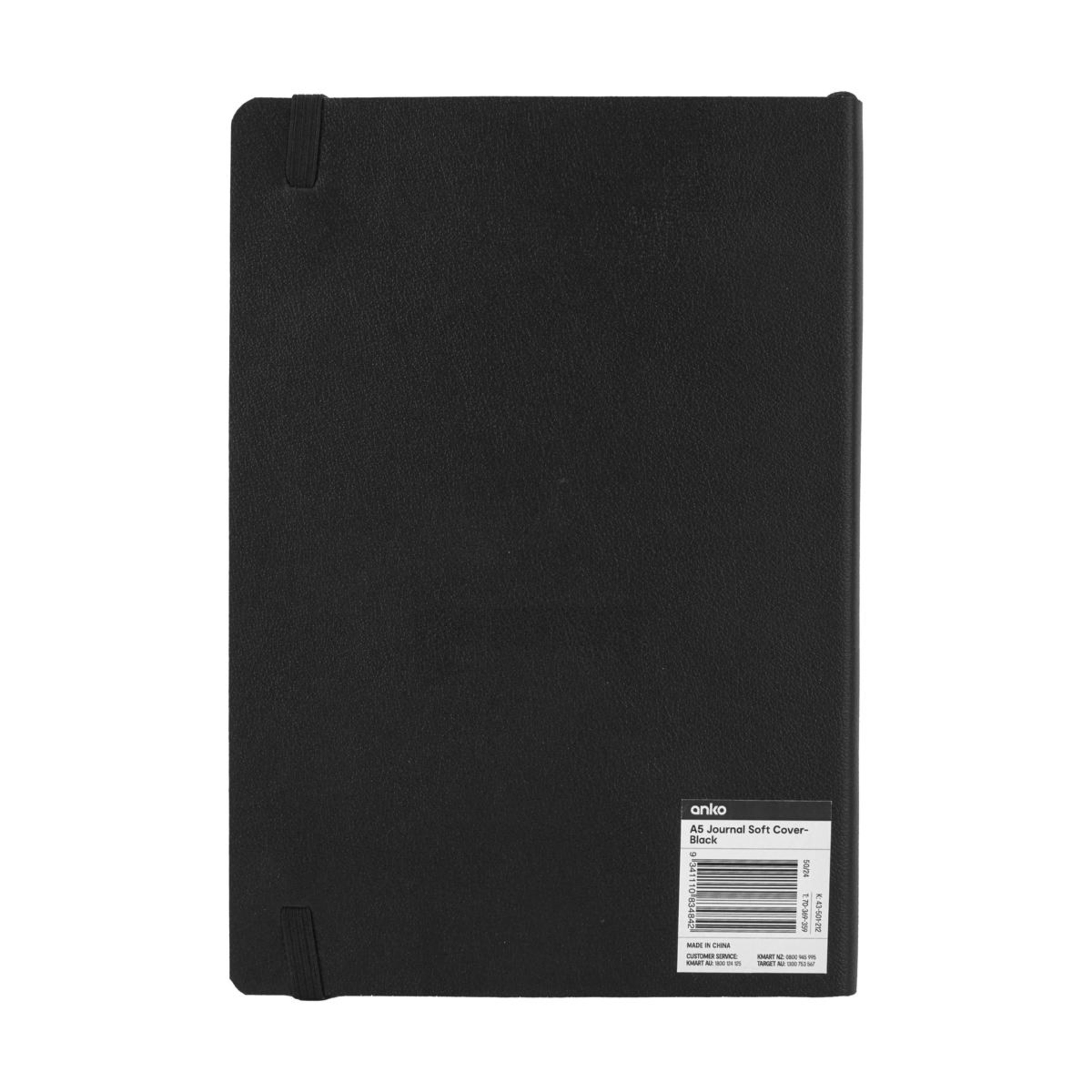 5 A5 Journal Soft Cover - Black, 5 of 6