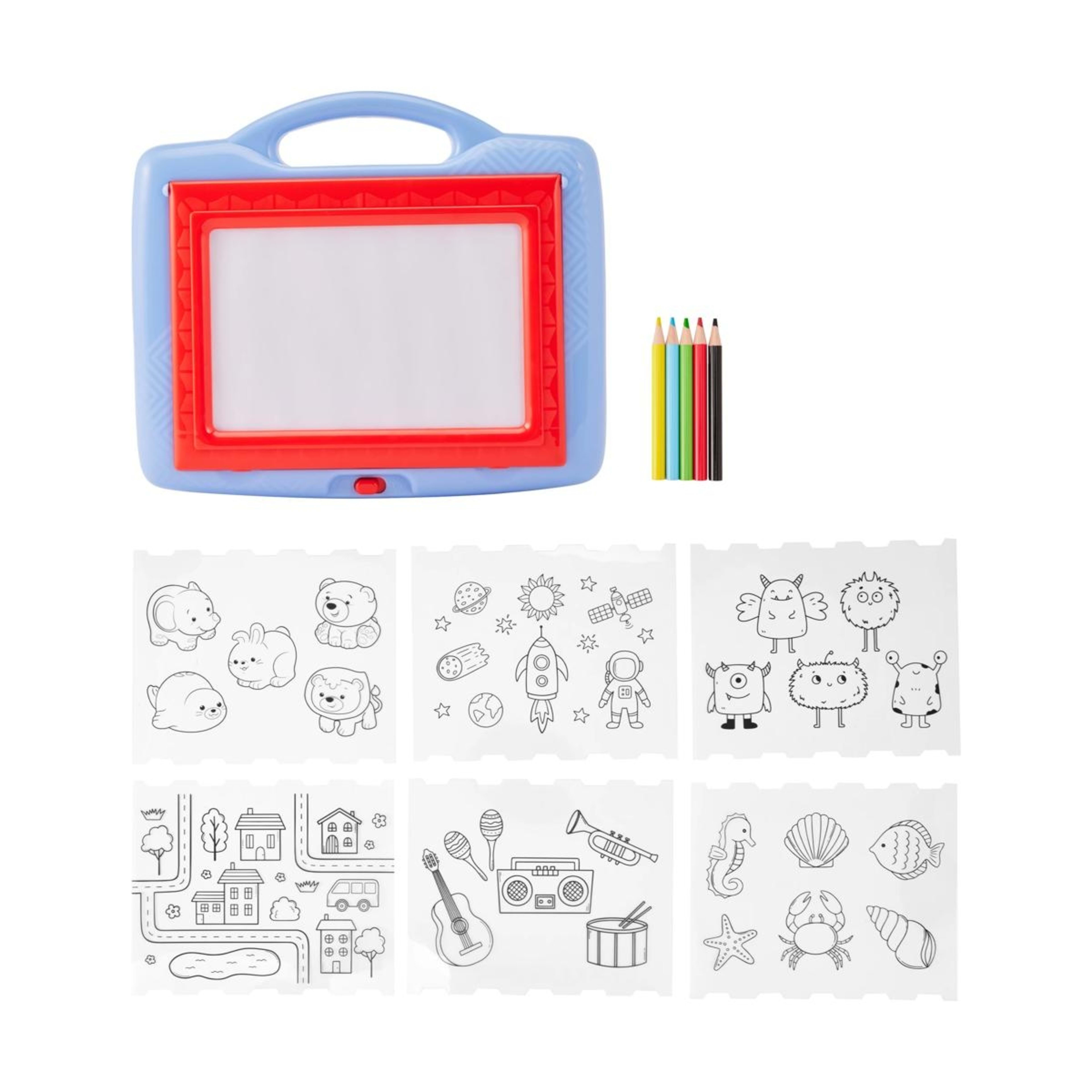 1 16 Piece Play and Learn Trace and Draw Tablet
