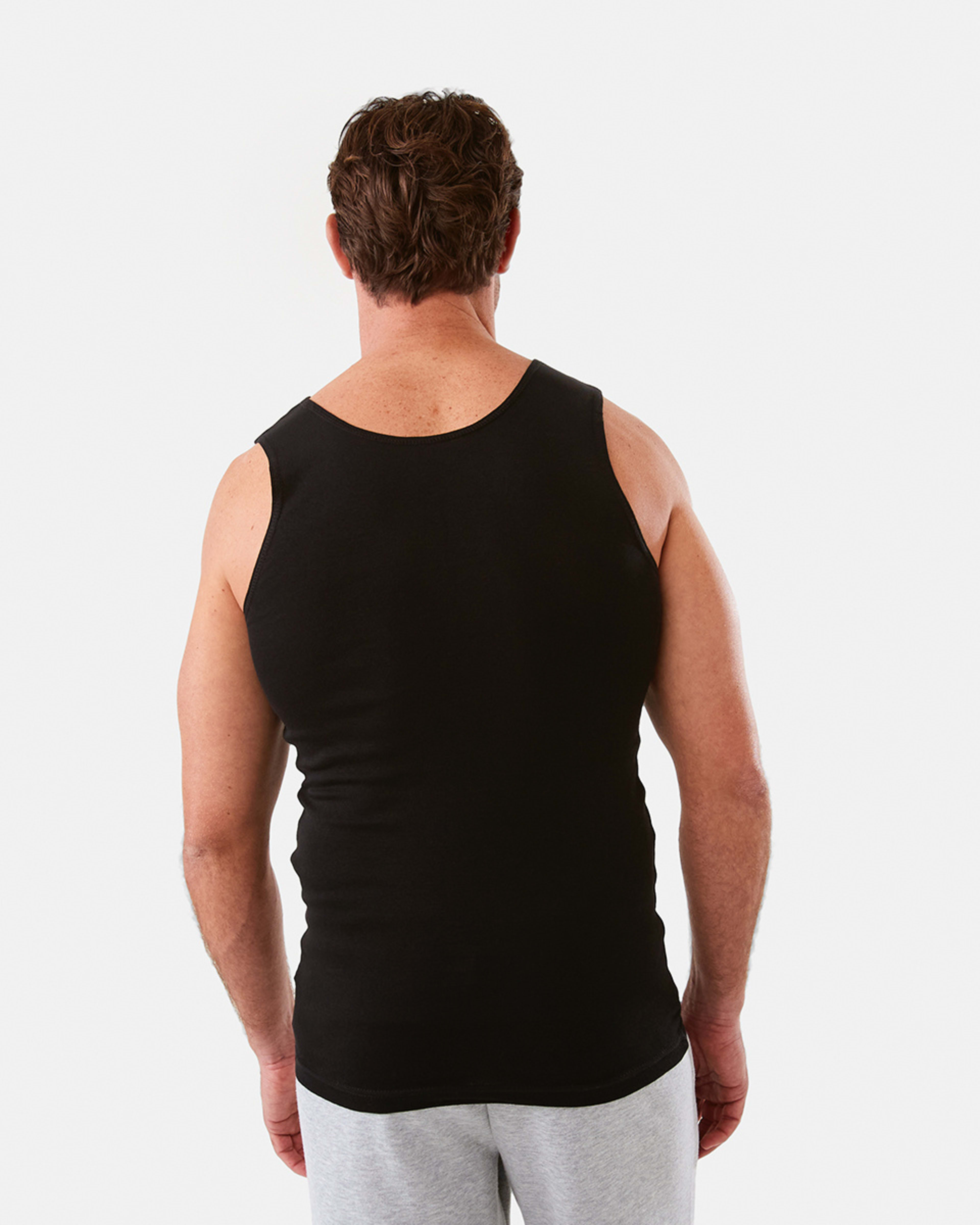 3 3 Pack Singlets BLACK, 3 of 7