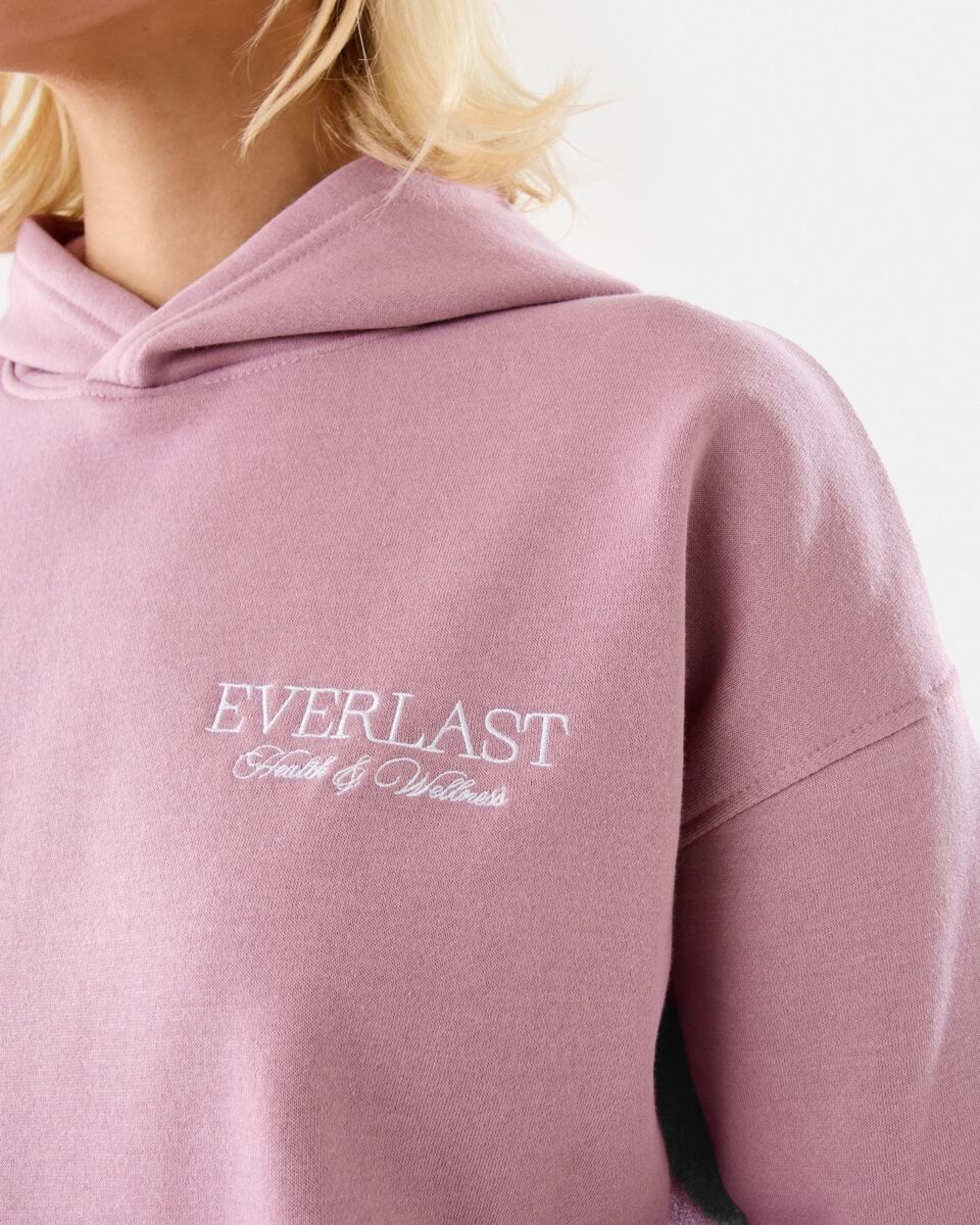 6 Everlast Womens Street Oversized Hoodie Dusty Pink, 6 of 10