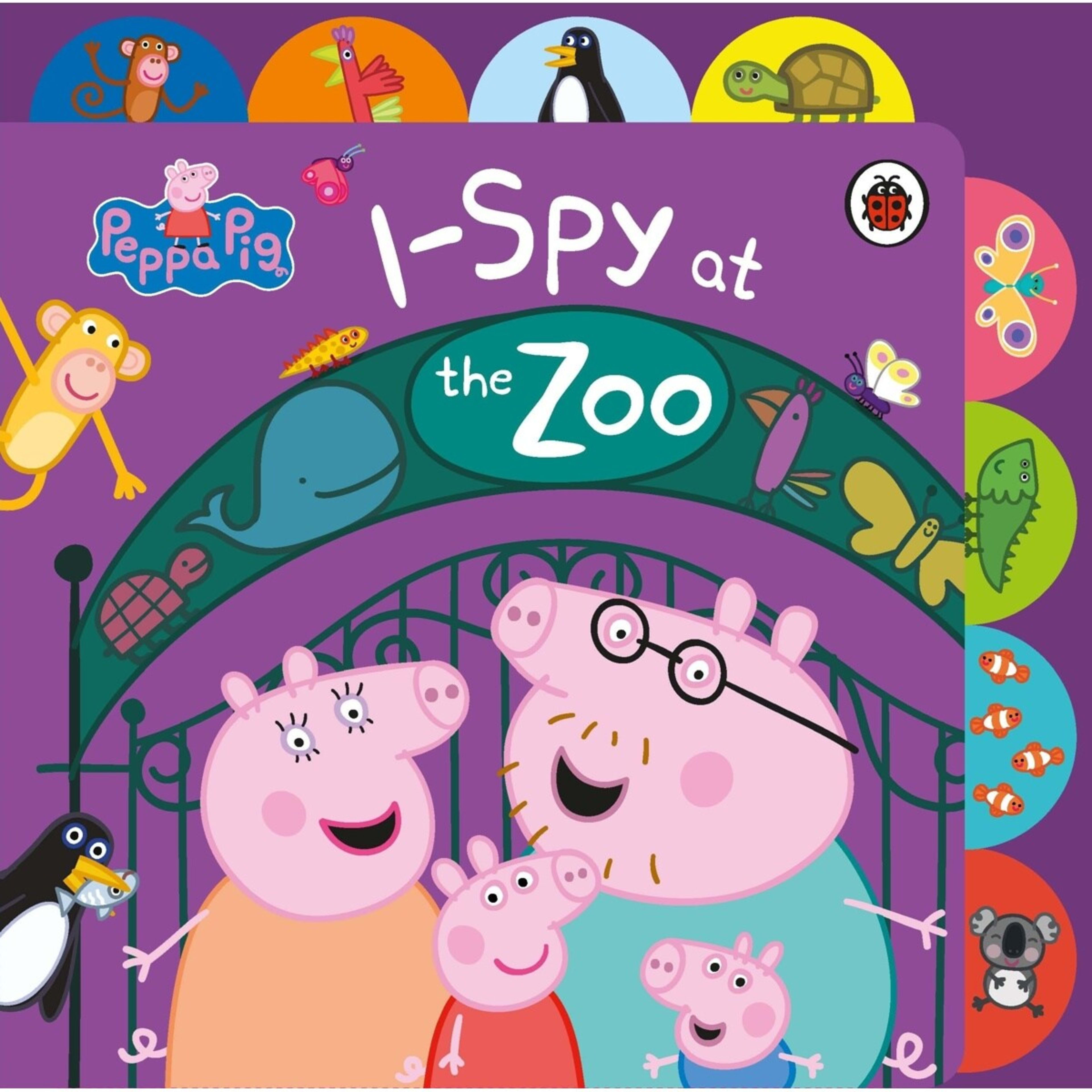 1 Peppa Pig: I Spy at the Zoo - Book