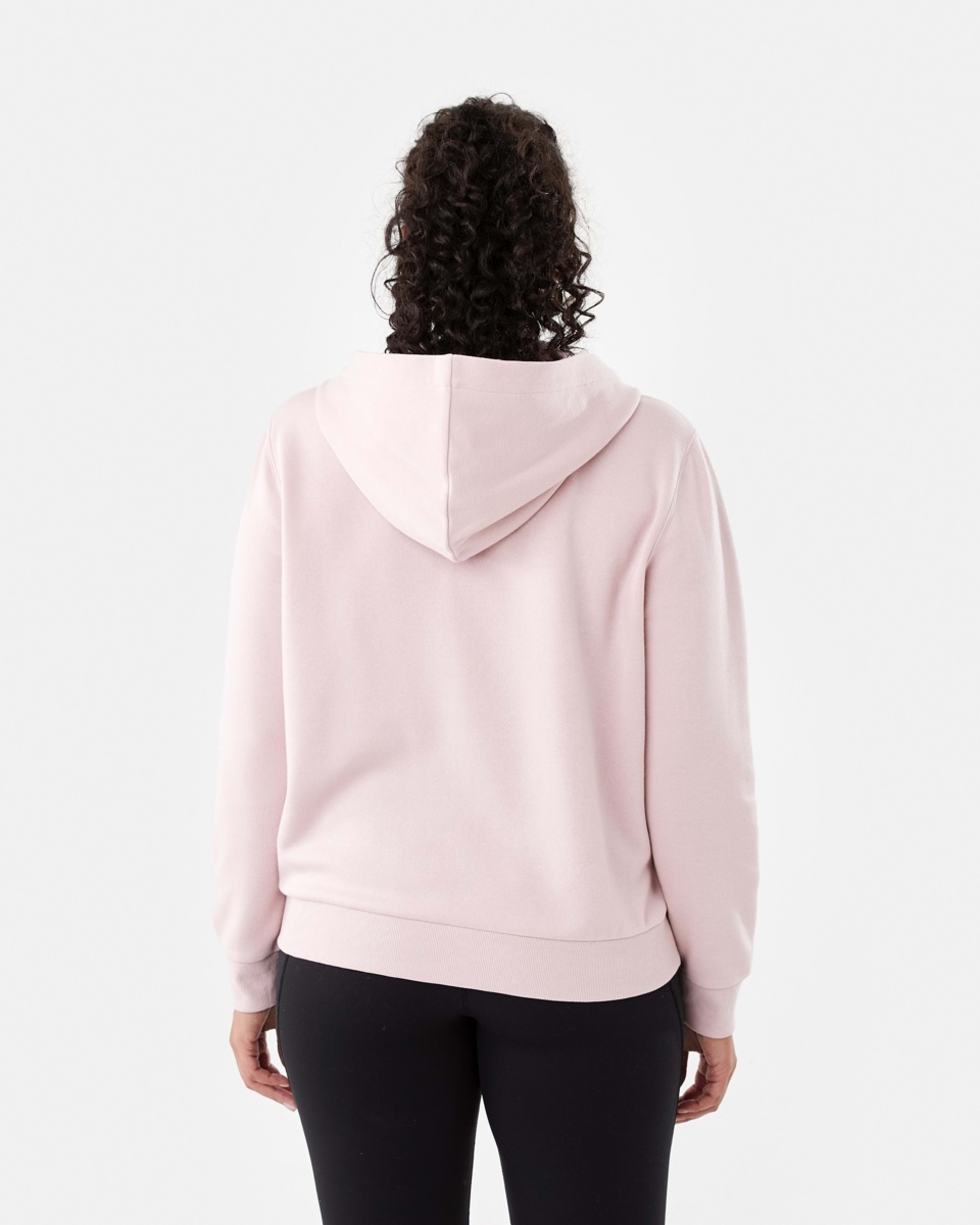 4 Active Womens Zip Through Hoodie QUARTZ PINK, 4 of 7