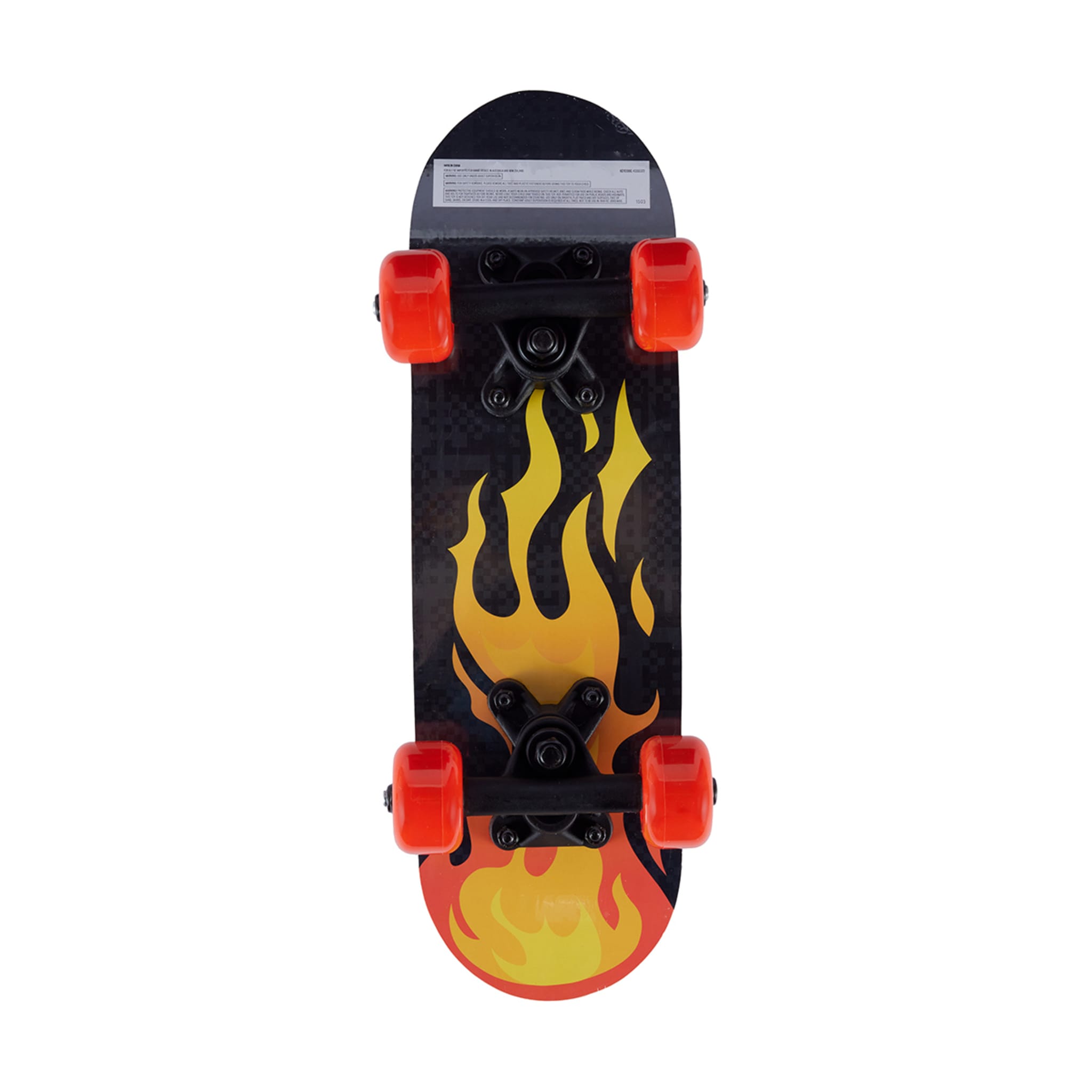 17in. Mini Skateboard Flame Kmart