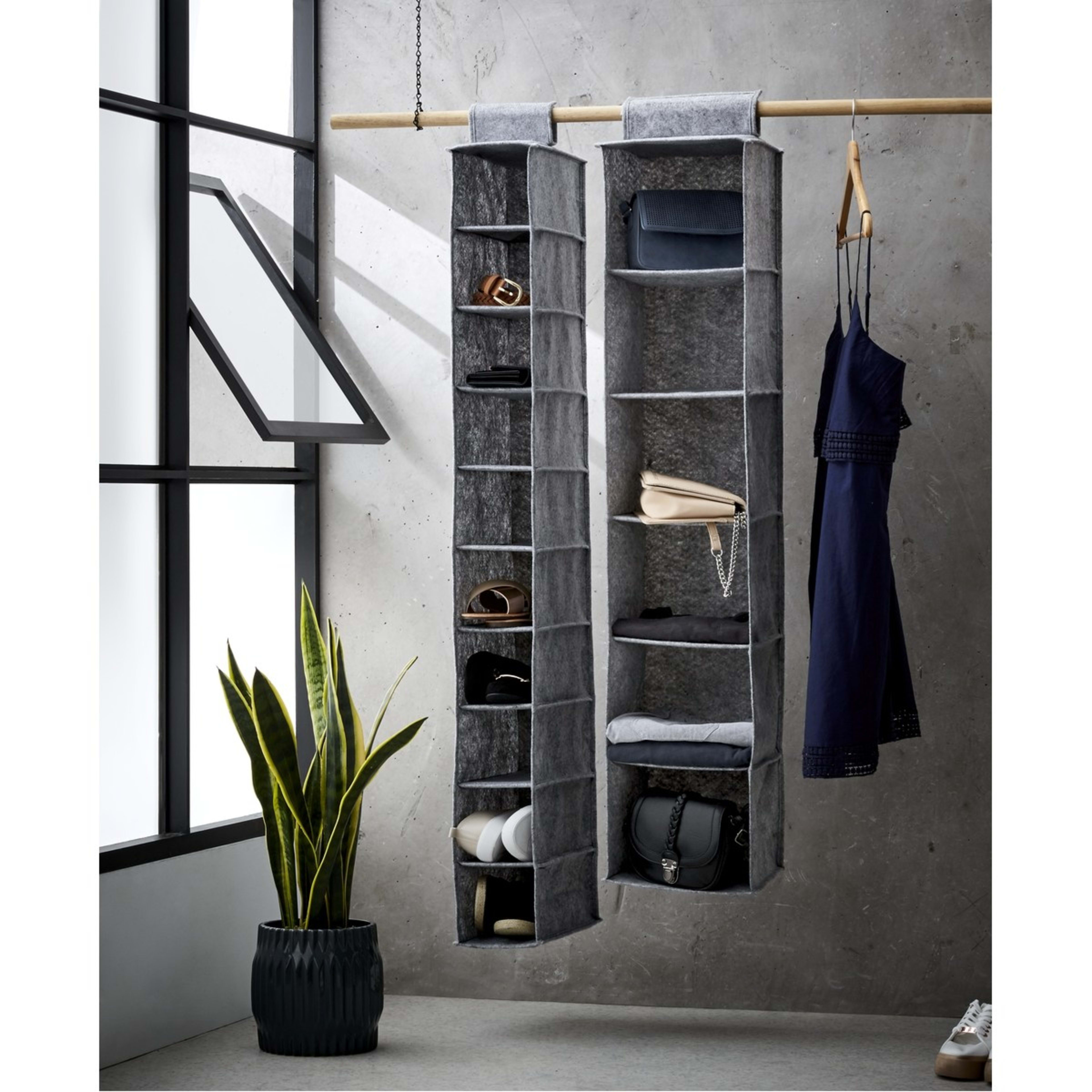 6 Shelf Hanging Organiser Kmart