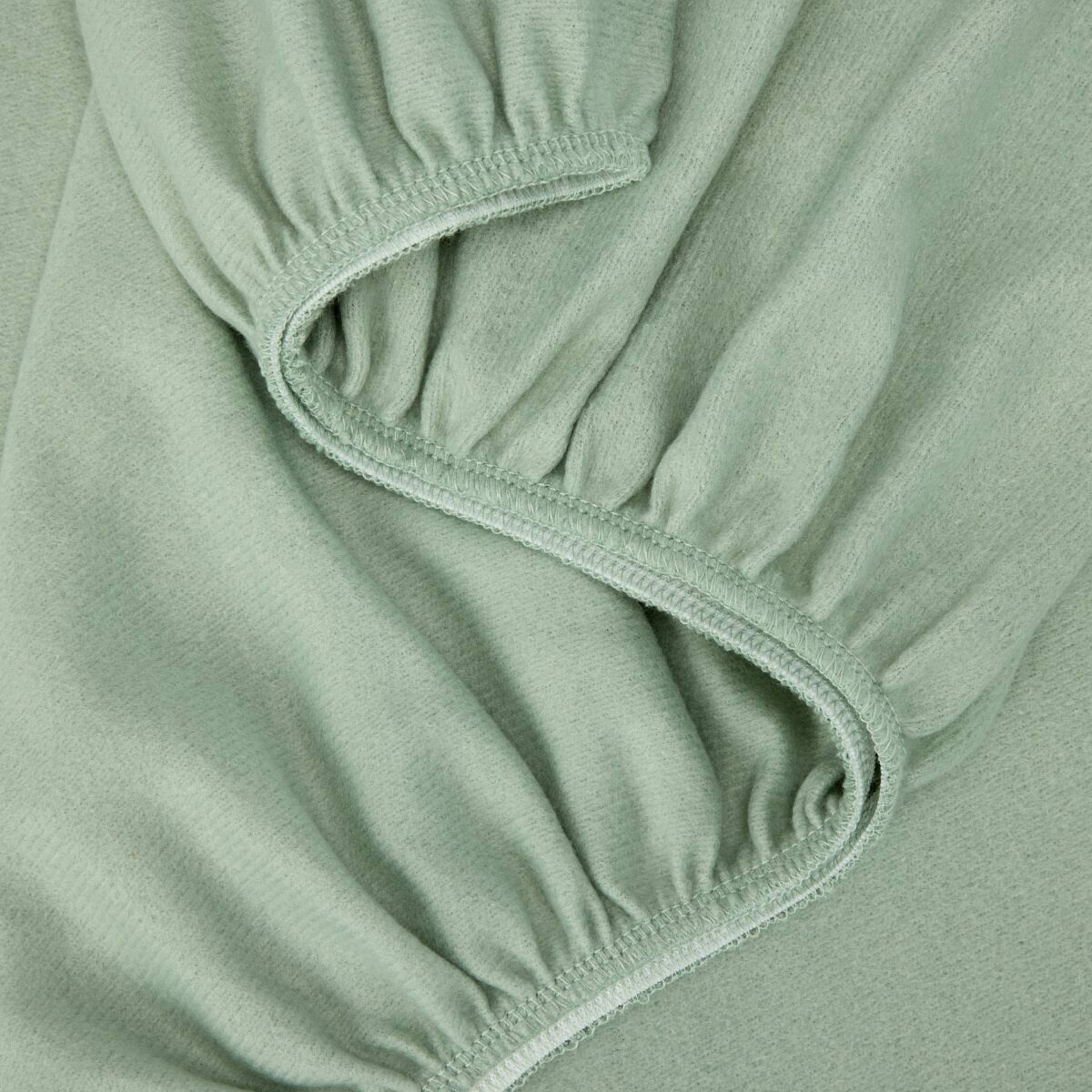 3 Soft Touch Sheet Set - Double Bed, Sage, 3 of 7