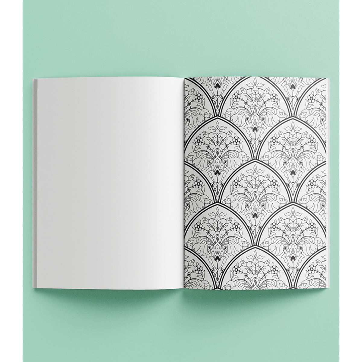 Zen Colour Patterns Colouring Book Kmart