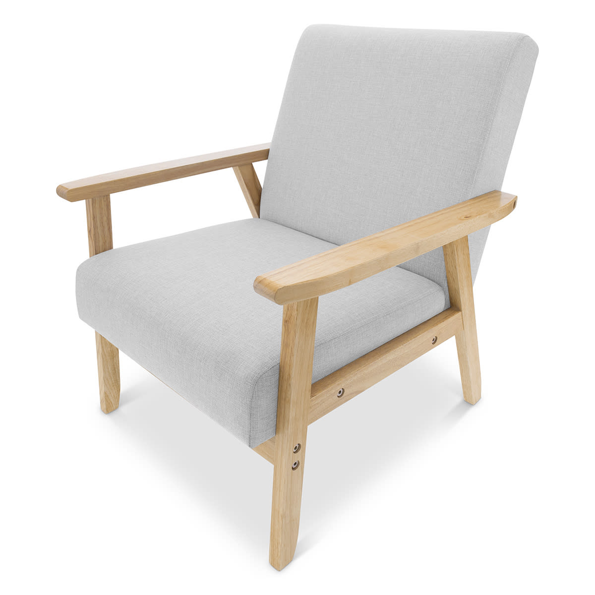 timber occasional chair kmart