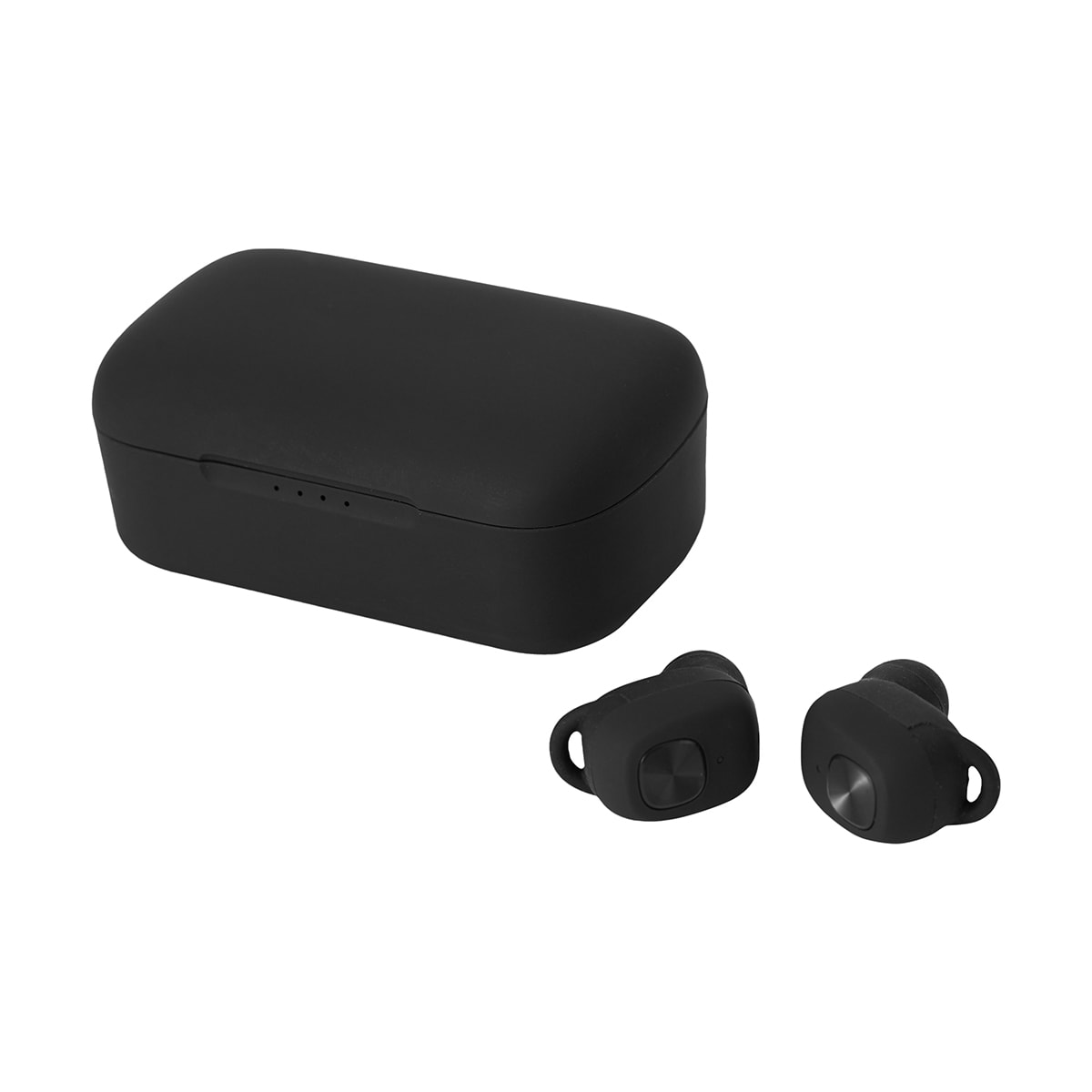 True Wireless Earbuds with Powerbank Black Kmart NZ