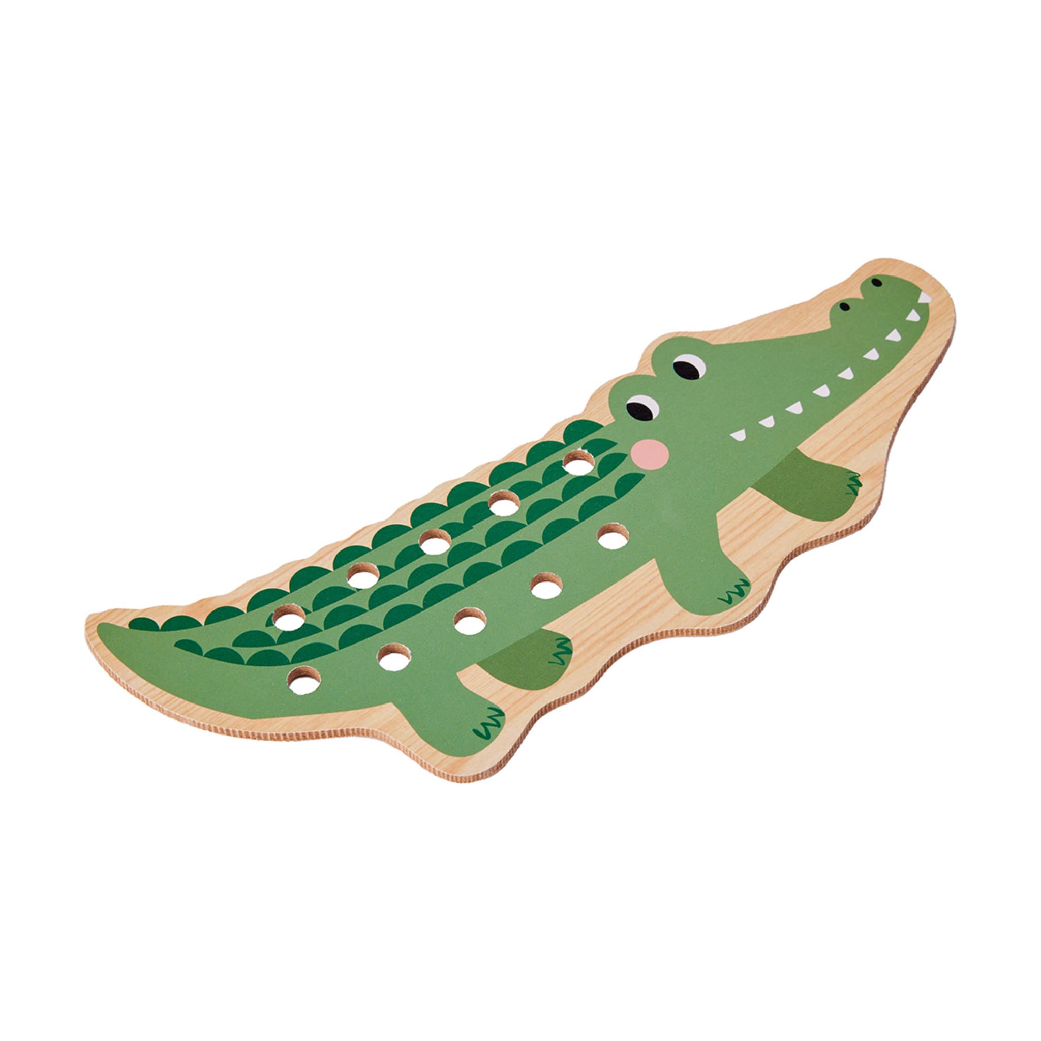 Wooden Animals Threading Set Kmart