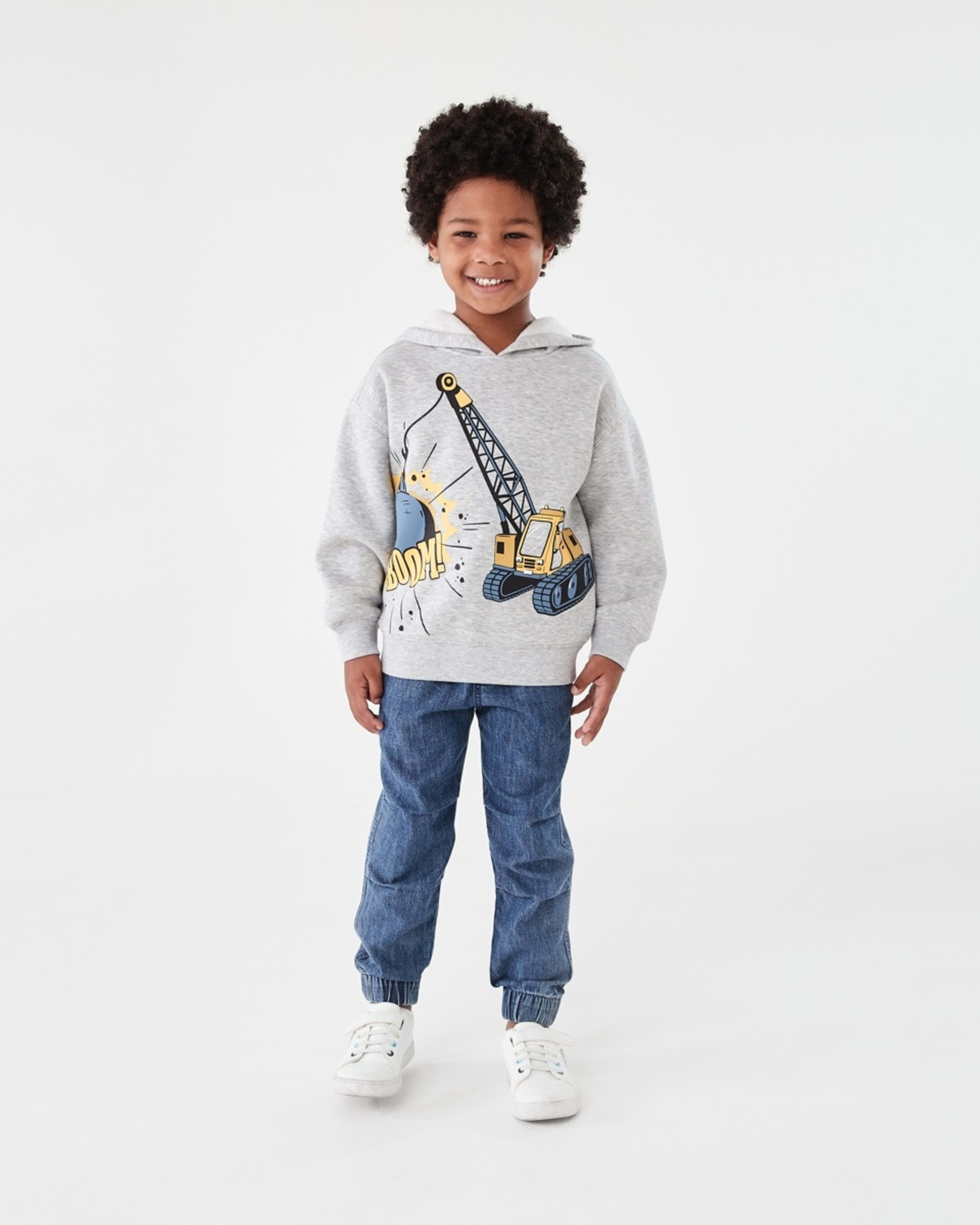 5 Print Hoodie Mrl Digger, 5 of 8