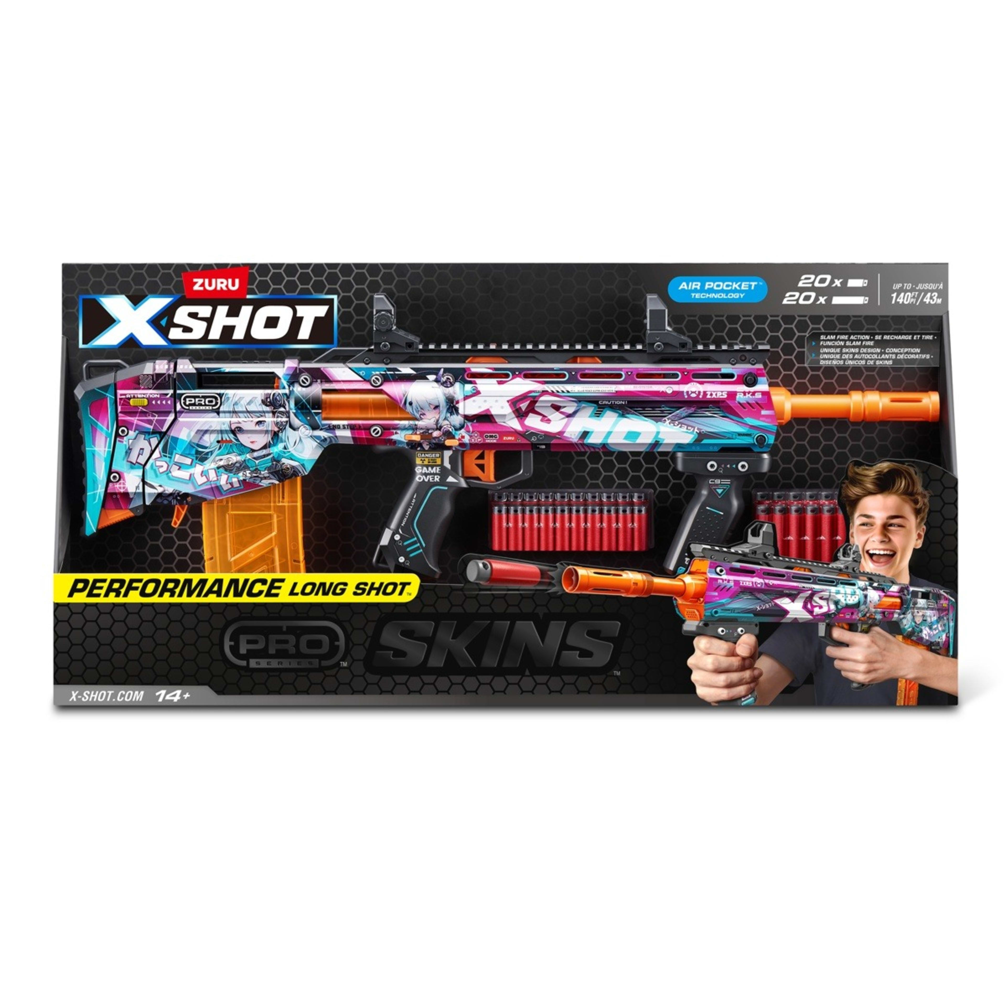 1 Zuru X-Shot Skins Pro Series 1 Anime Long Shot Blaster, 1 of 6