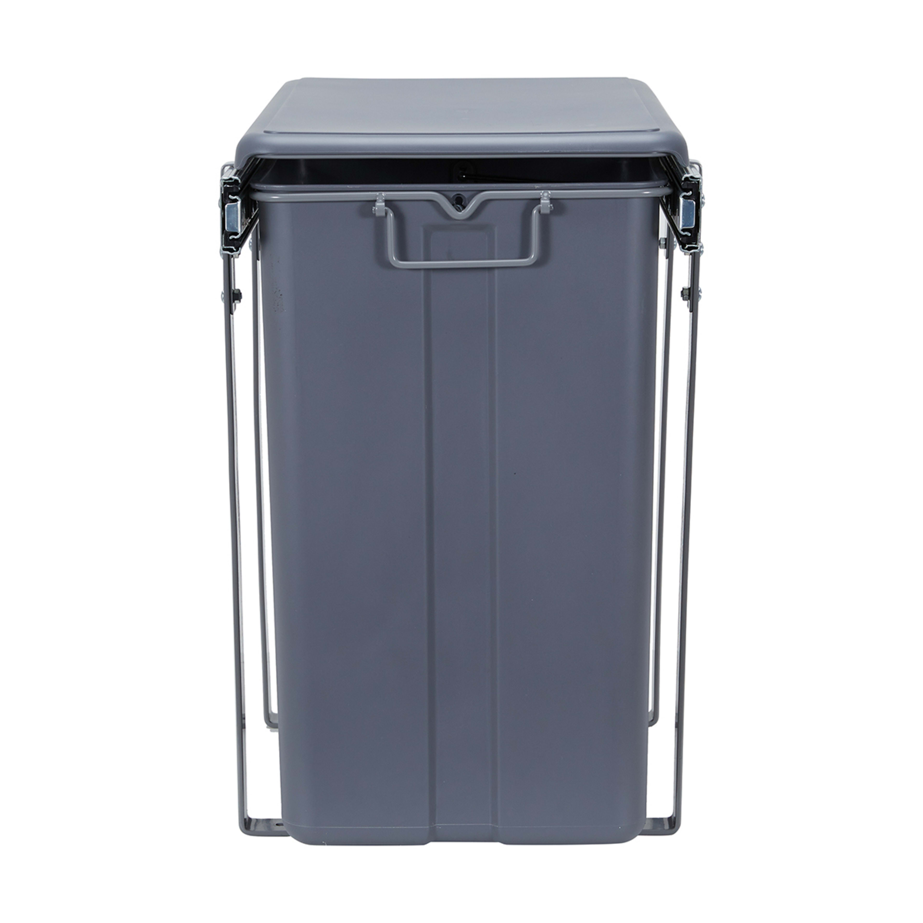 2 Section Under the Sink Pull Out Bin Kmart