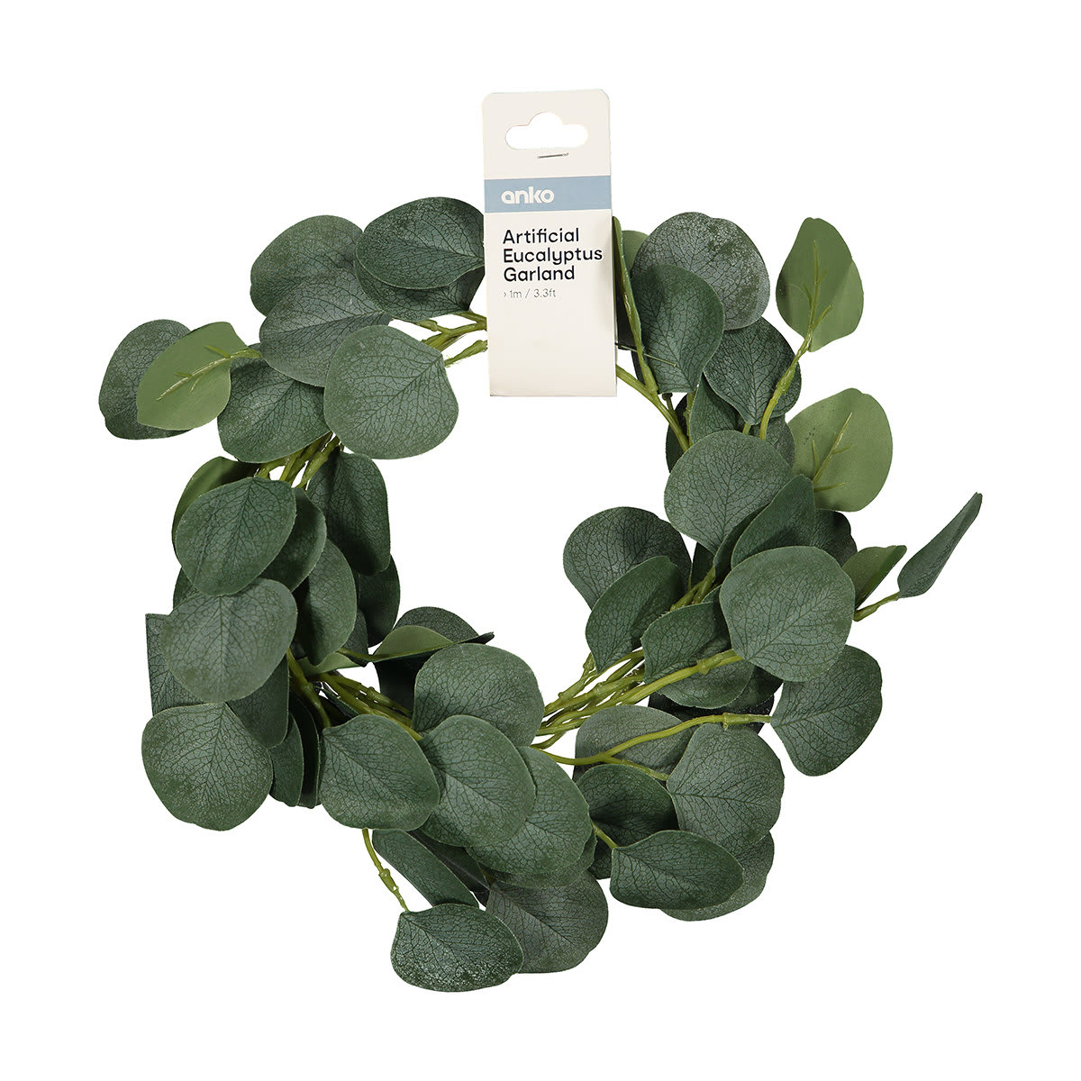Artificial Eucalyptus Garland Kmart