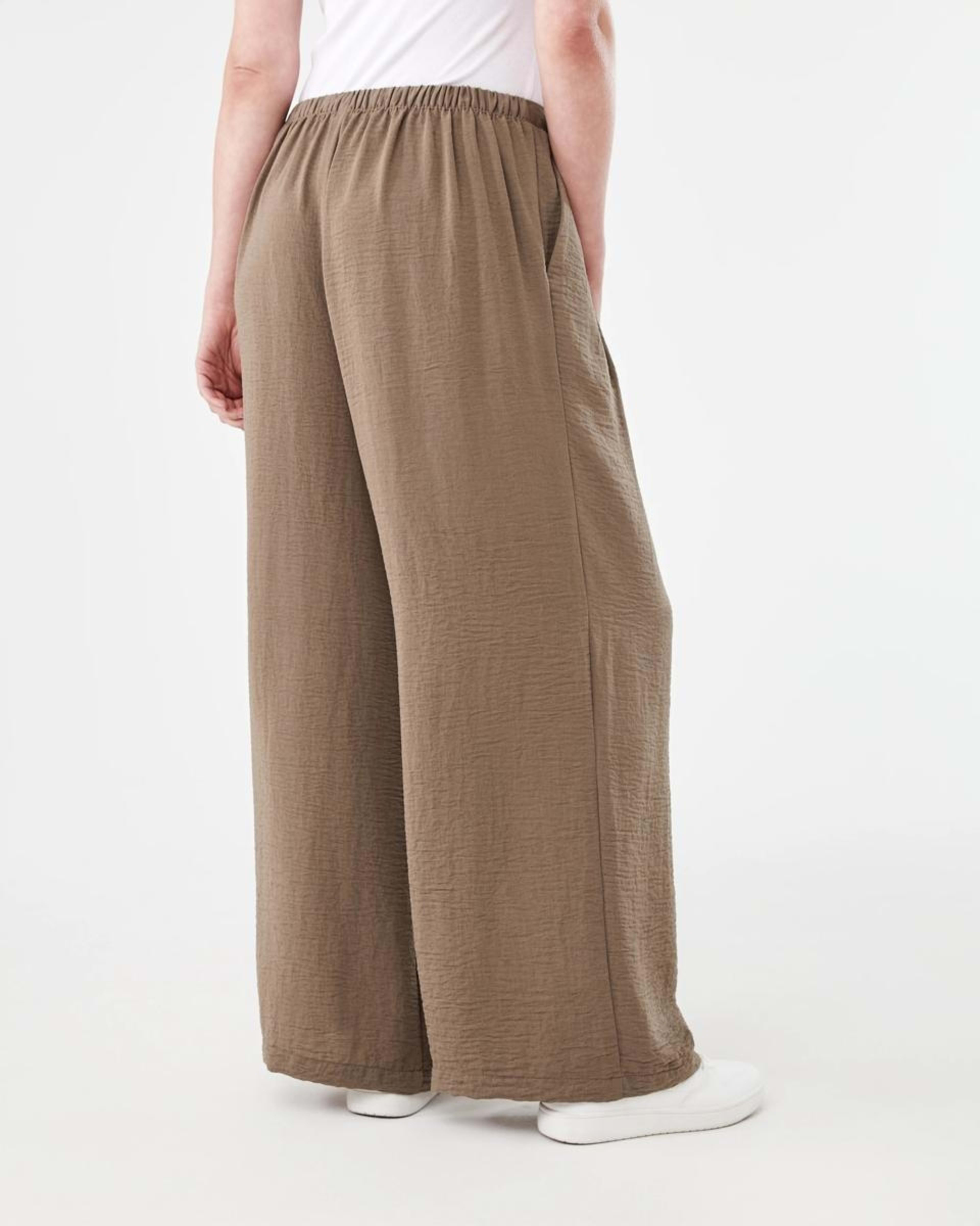 3 Smart Palazzo Pants Darktaupb, 3 of 5