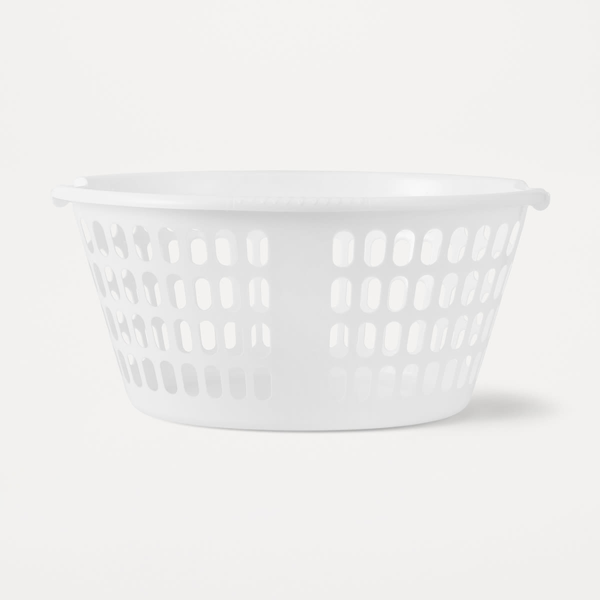 Oval Laundry Basket White Kmart
