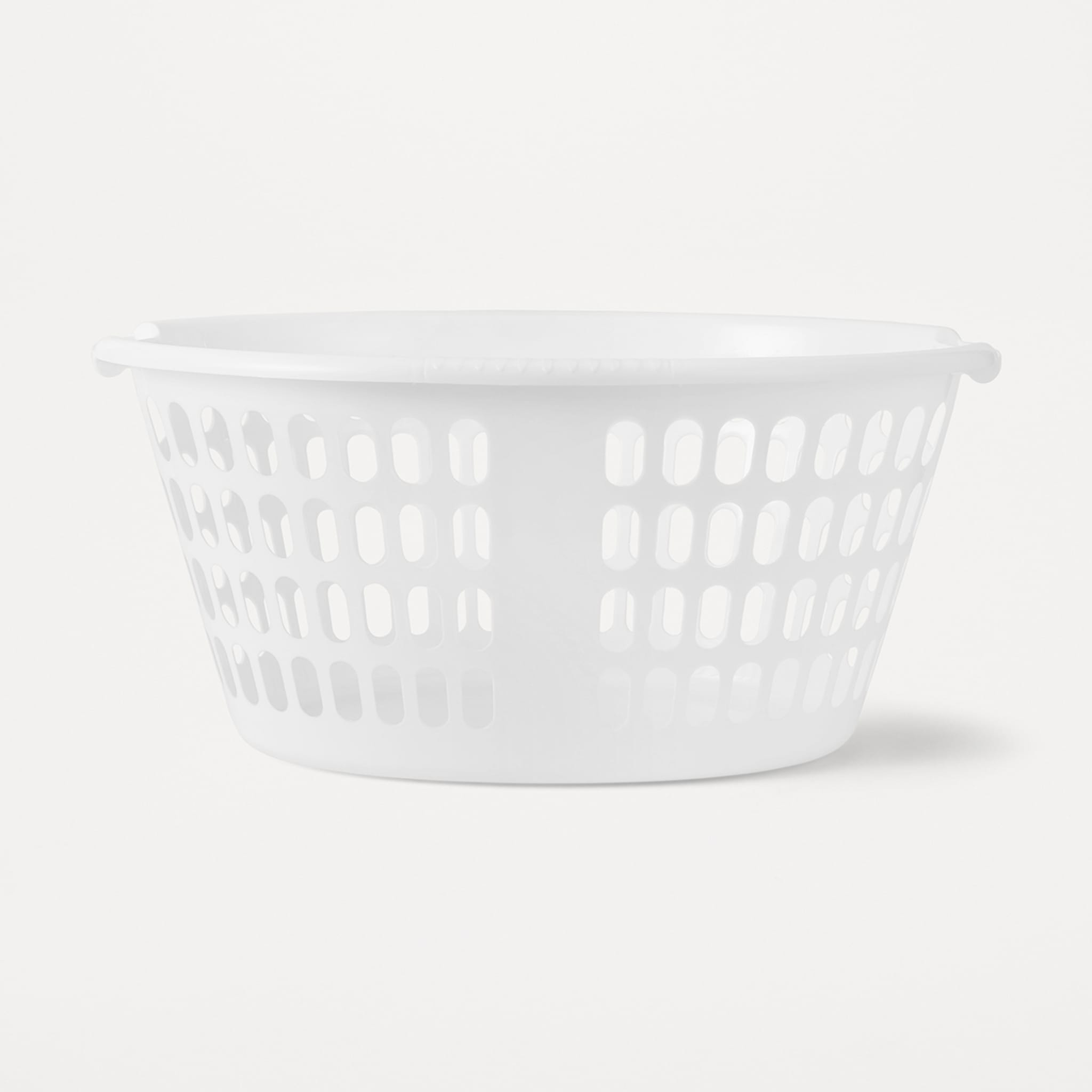Oval Laundry Basket White Kmart