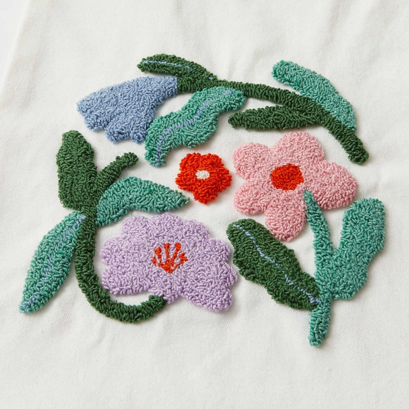 Punch Needle Tote Bag Kit Kmart