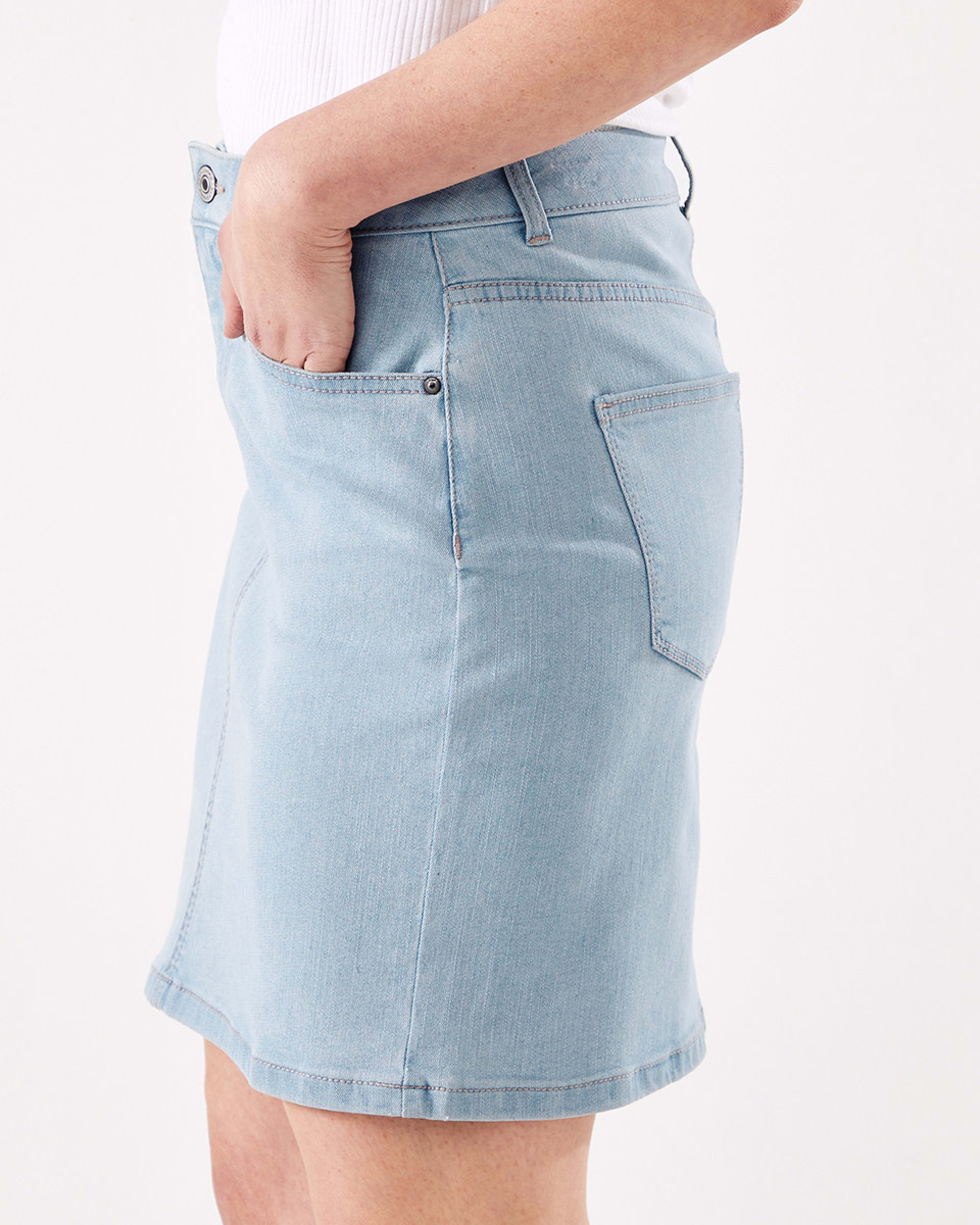 Denim ALine Skirt Kmart