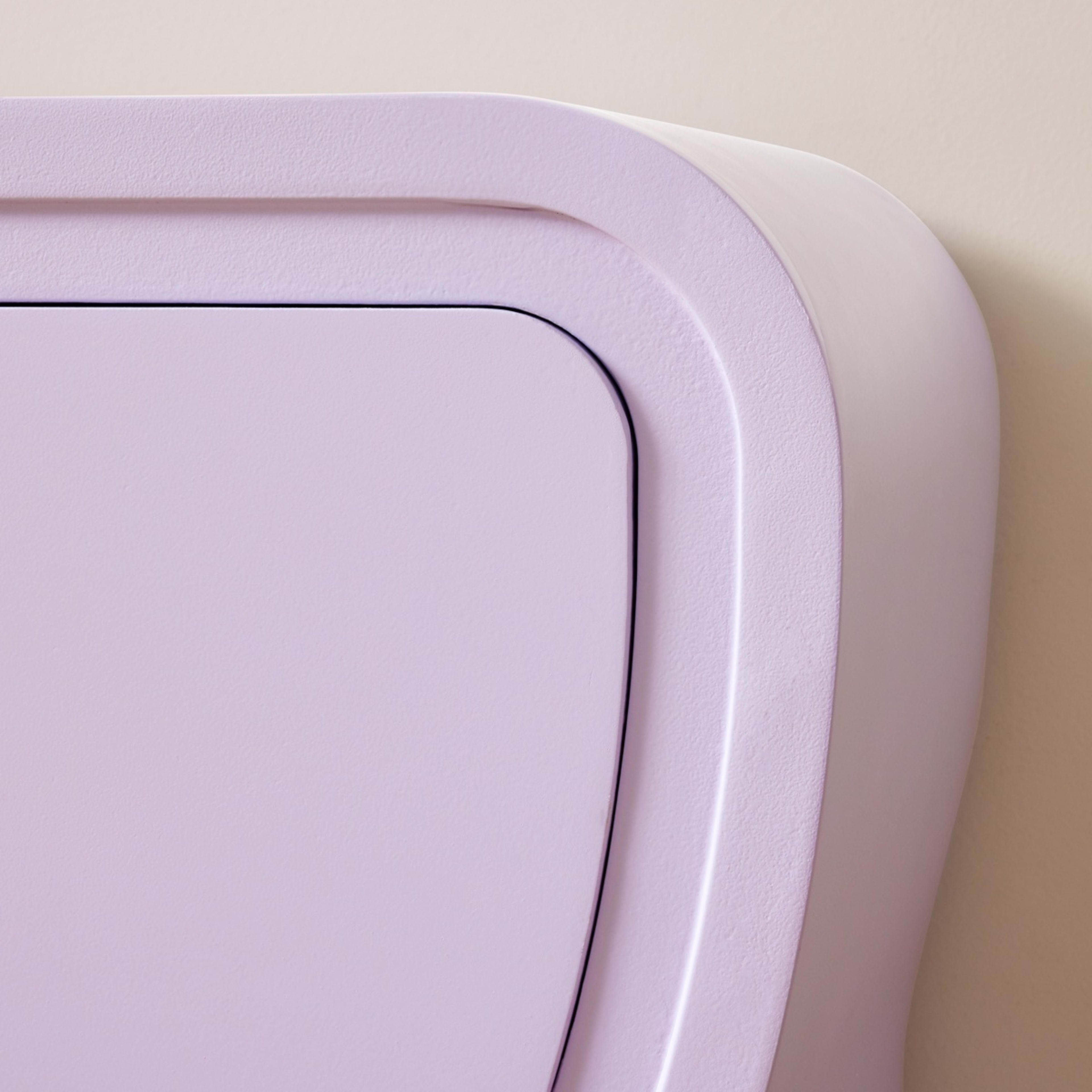 5 Wavy Bedside Table - Lilac, 5 of 6