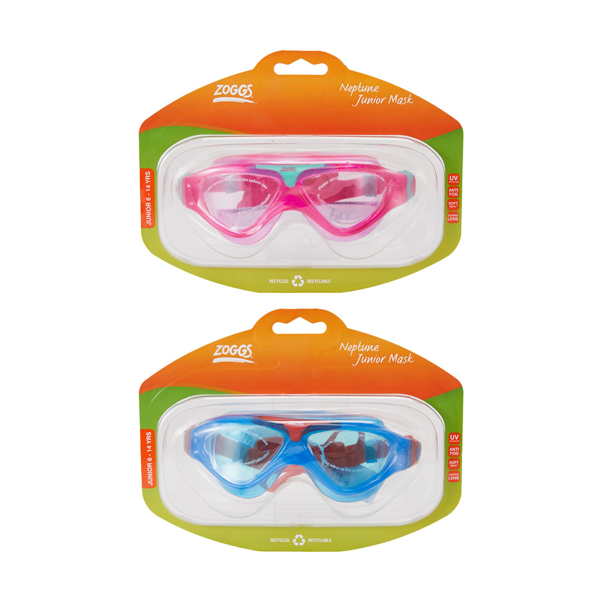 Zoggs Neptune Junior Mask - Assorted - Kmart