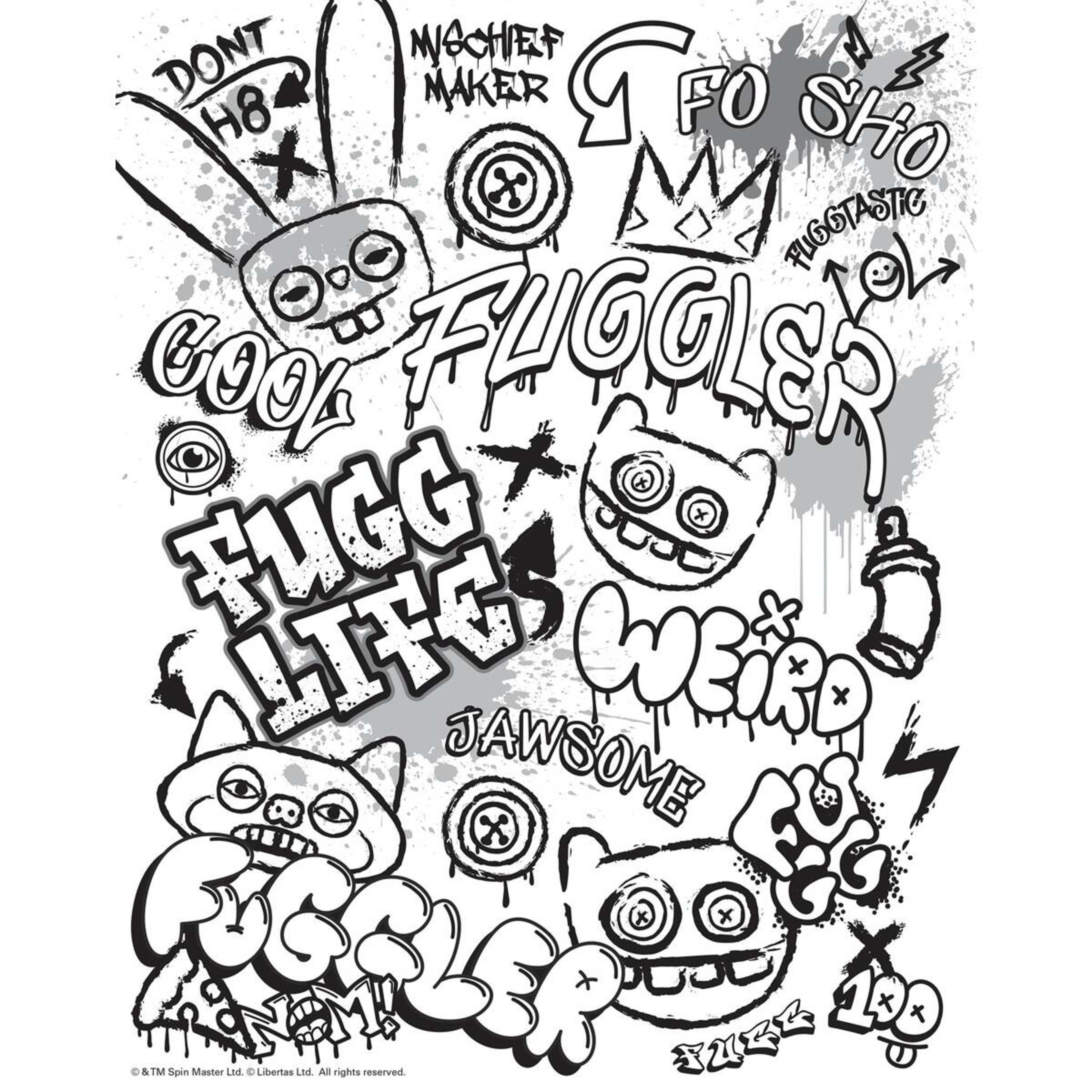 2 Fuggler Funny Ugly Monster: Fugg Life Gallery Wall Art - Book, 2 of 3