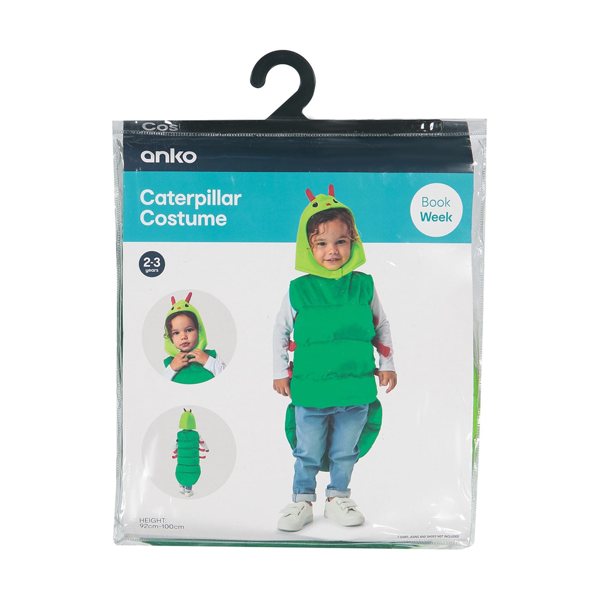 Caterpillar Costume Ages 23 Kmart