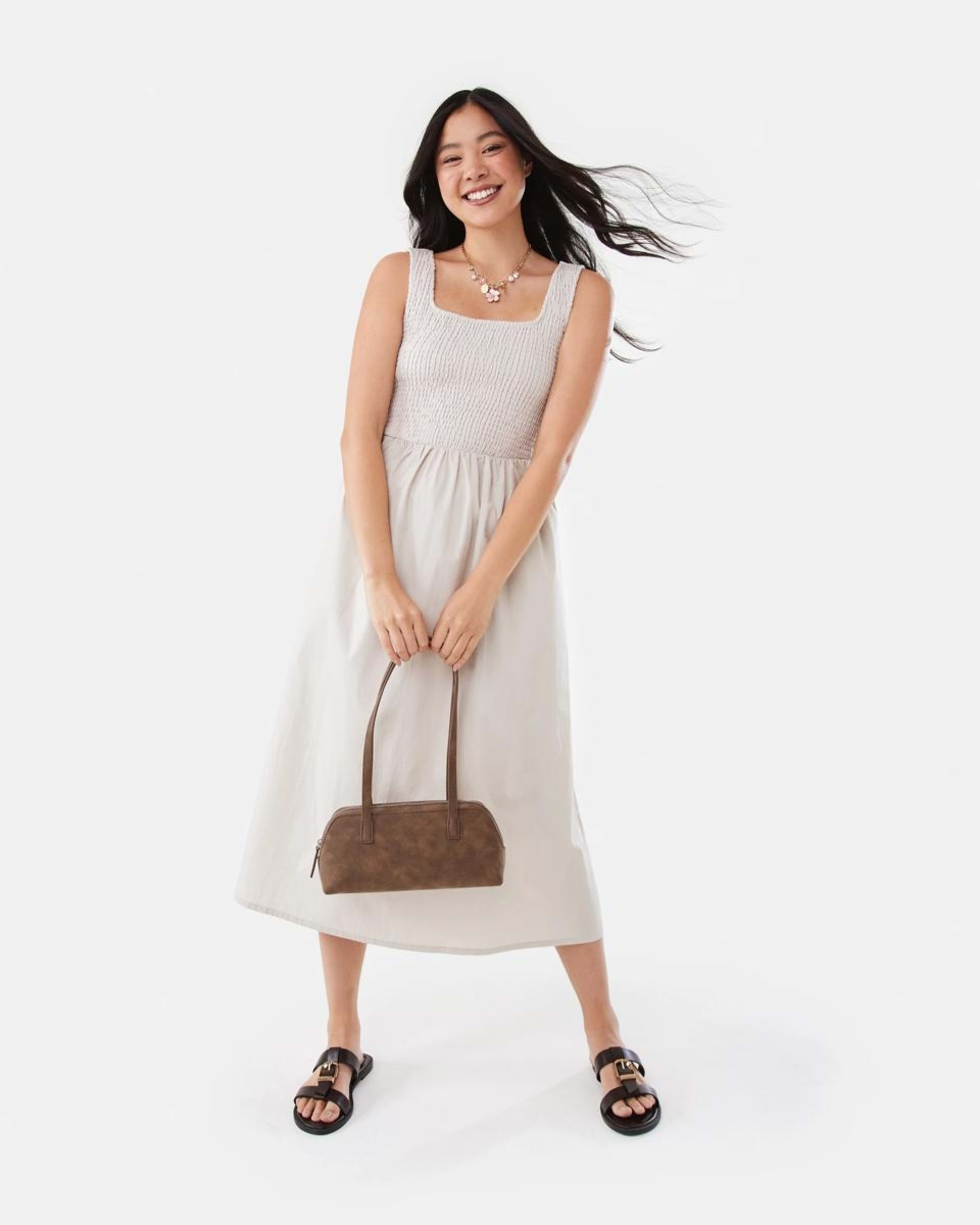 6 Shoulder Bag SOFT MOCHA, 6 of 7