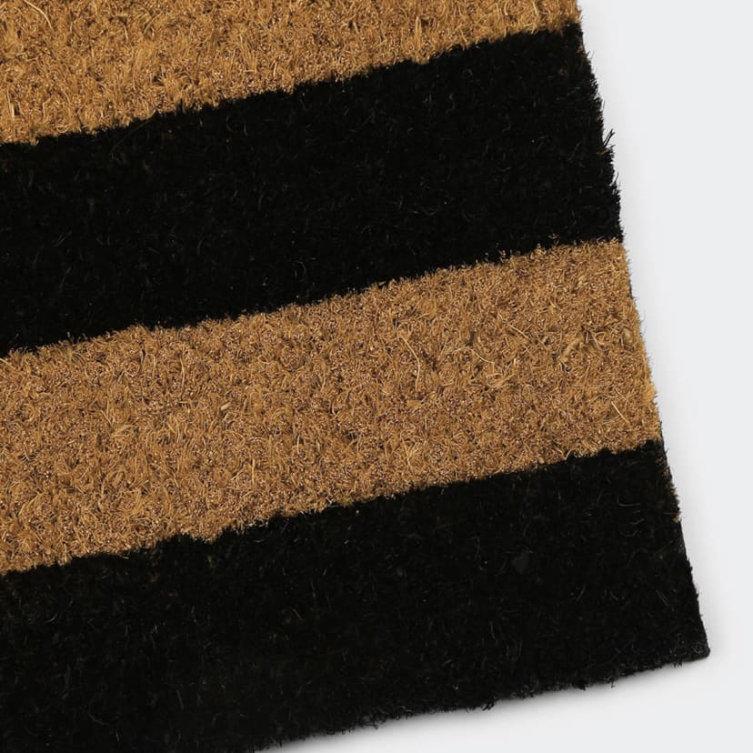 Striped Coir Mat Large Kmart