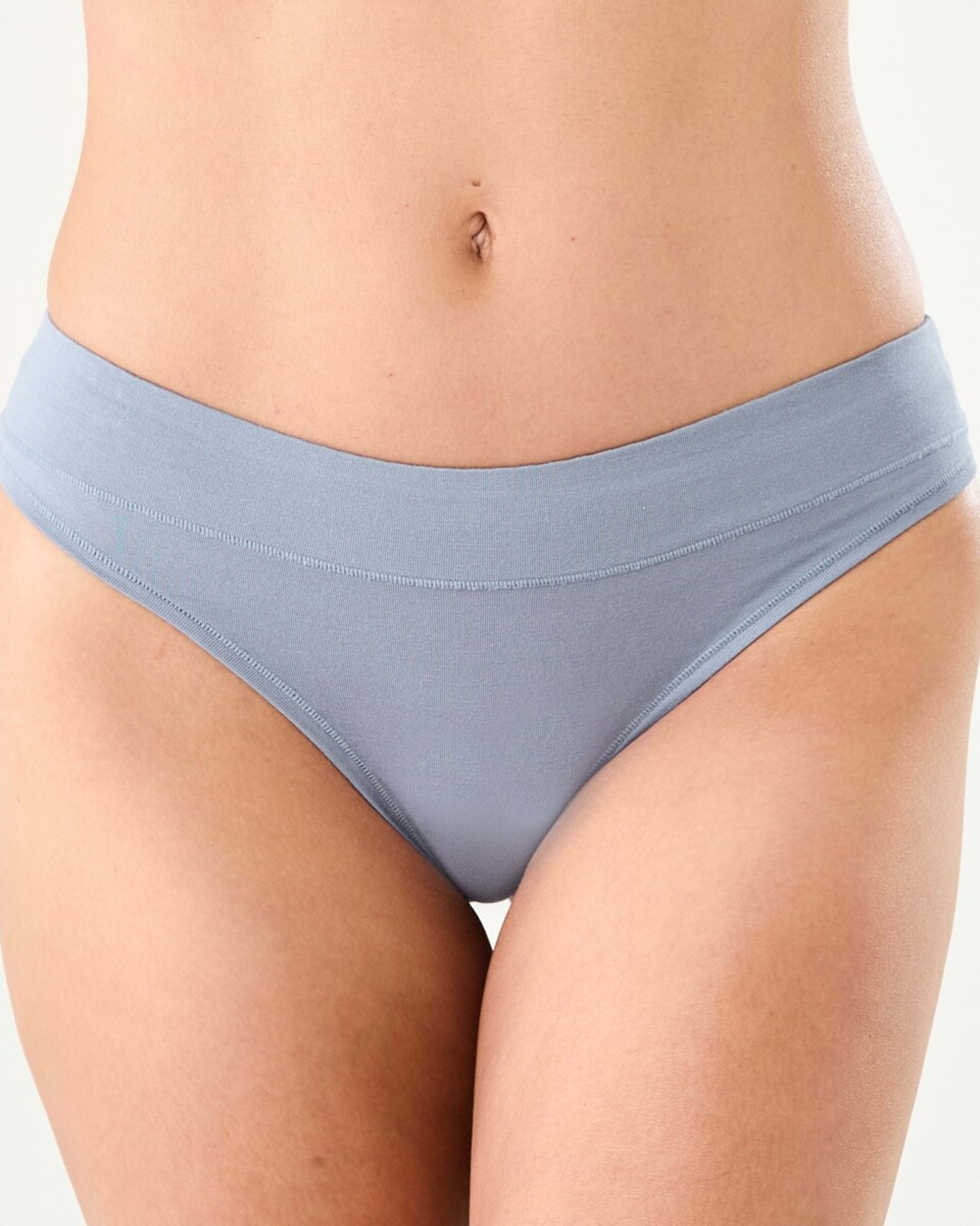 6 3 Pack Bamboo Blend G-String Briefs Bm Gh St, 6 of 8