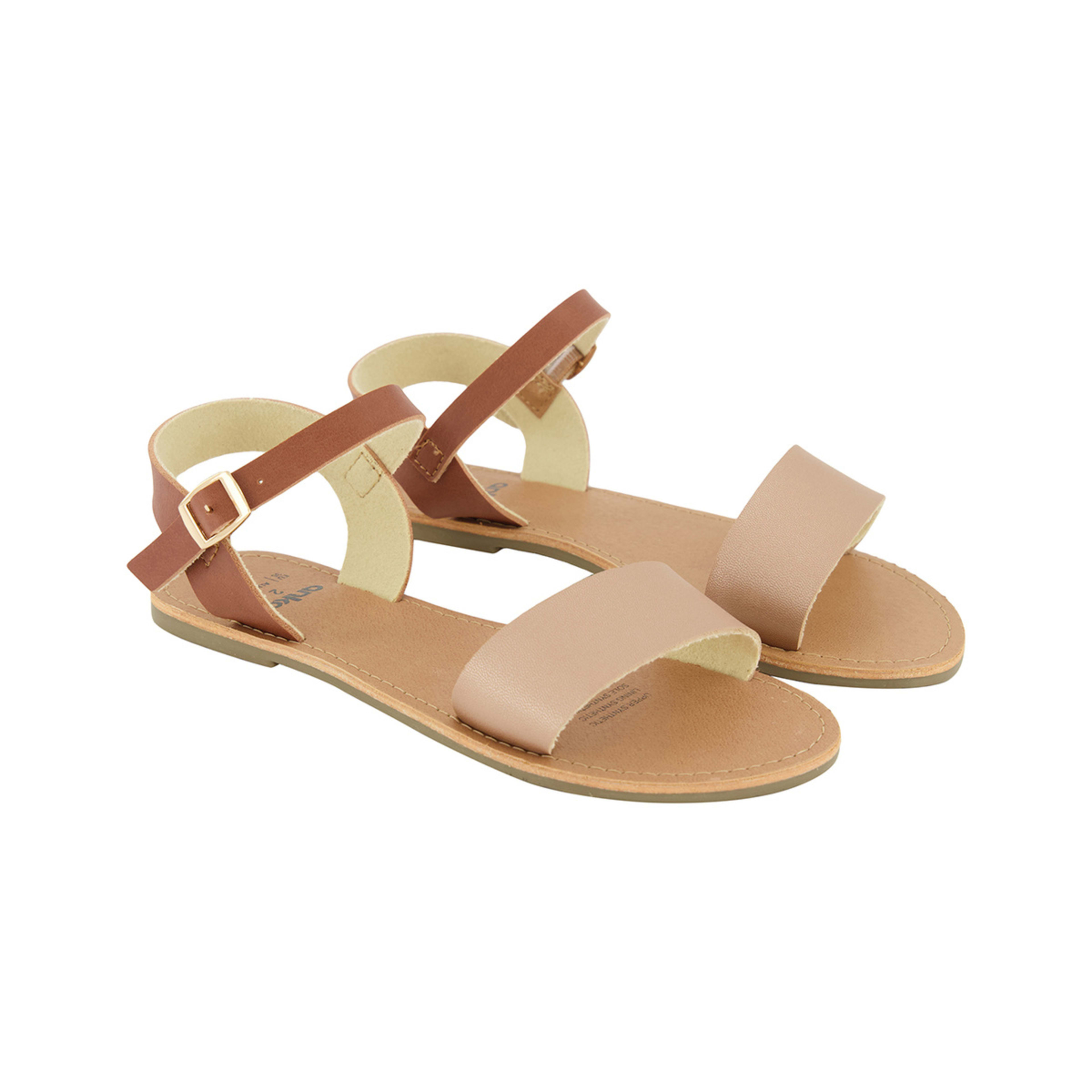 2 Senior Sandals Tan Gold, 2 of 4