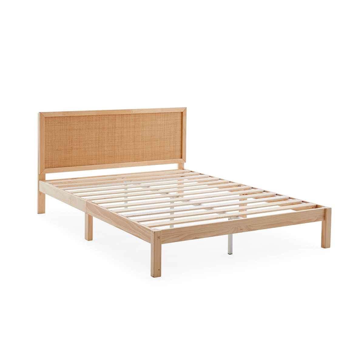 Queen Bed Rattan Bed Frame - Kmart