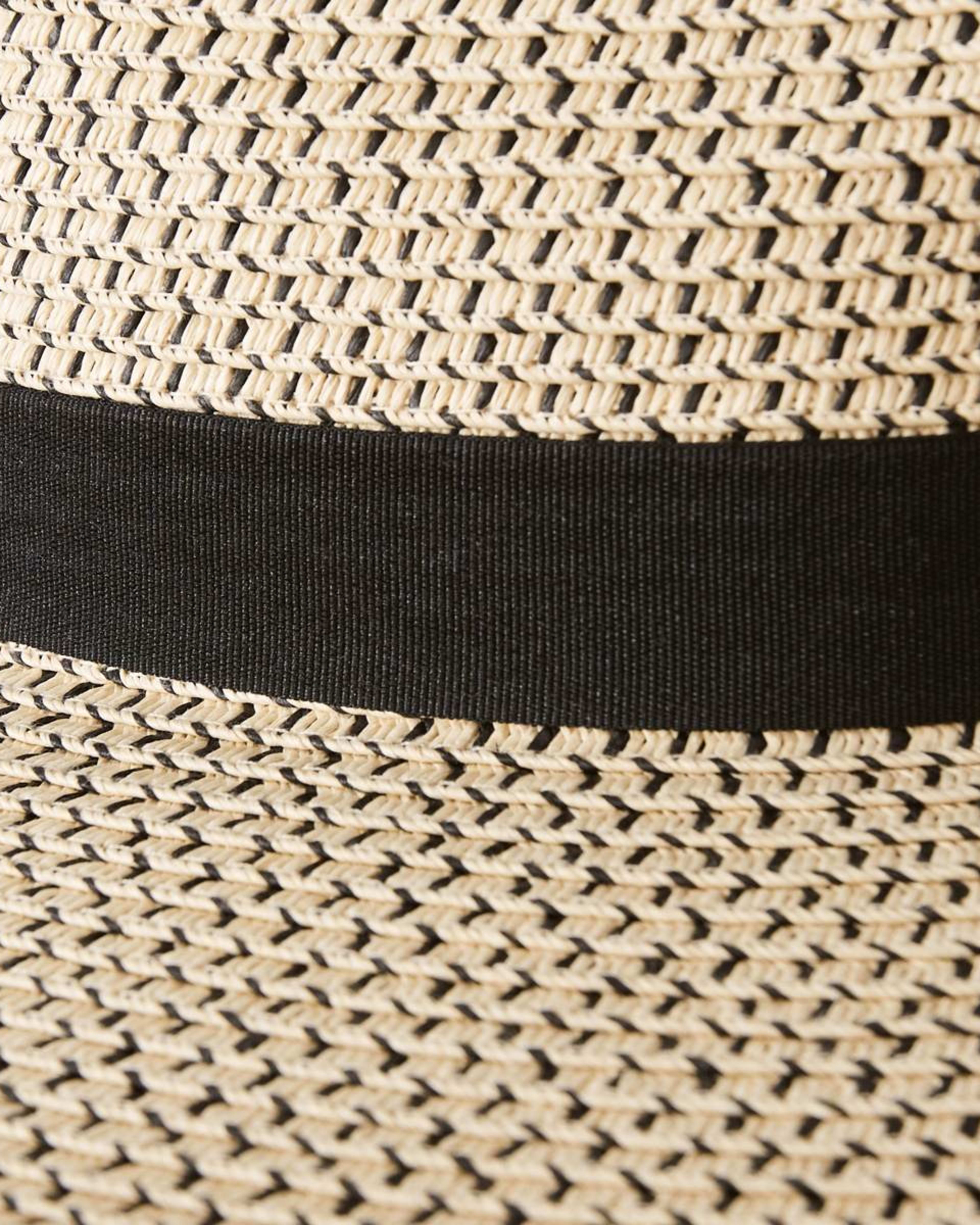 5 Melange Fedora Hat Natural, 5 of 5
