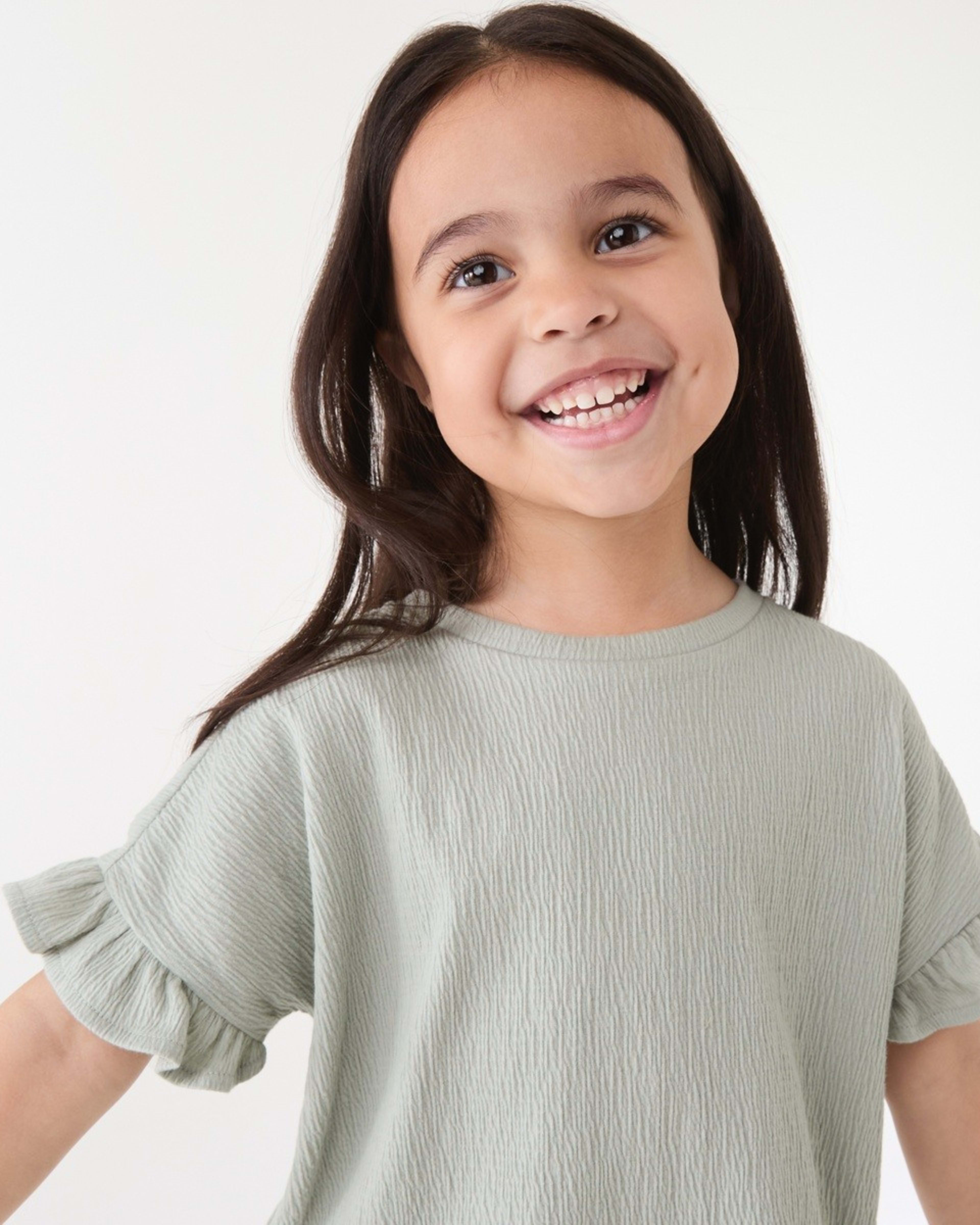 3 Short Sleeve Crinkle T-shirt AQUA GREY, 3 of 6