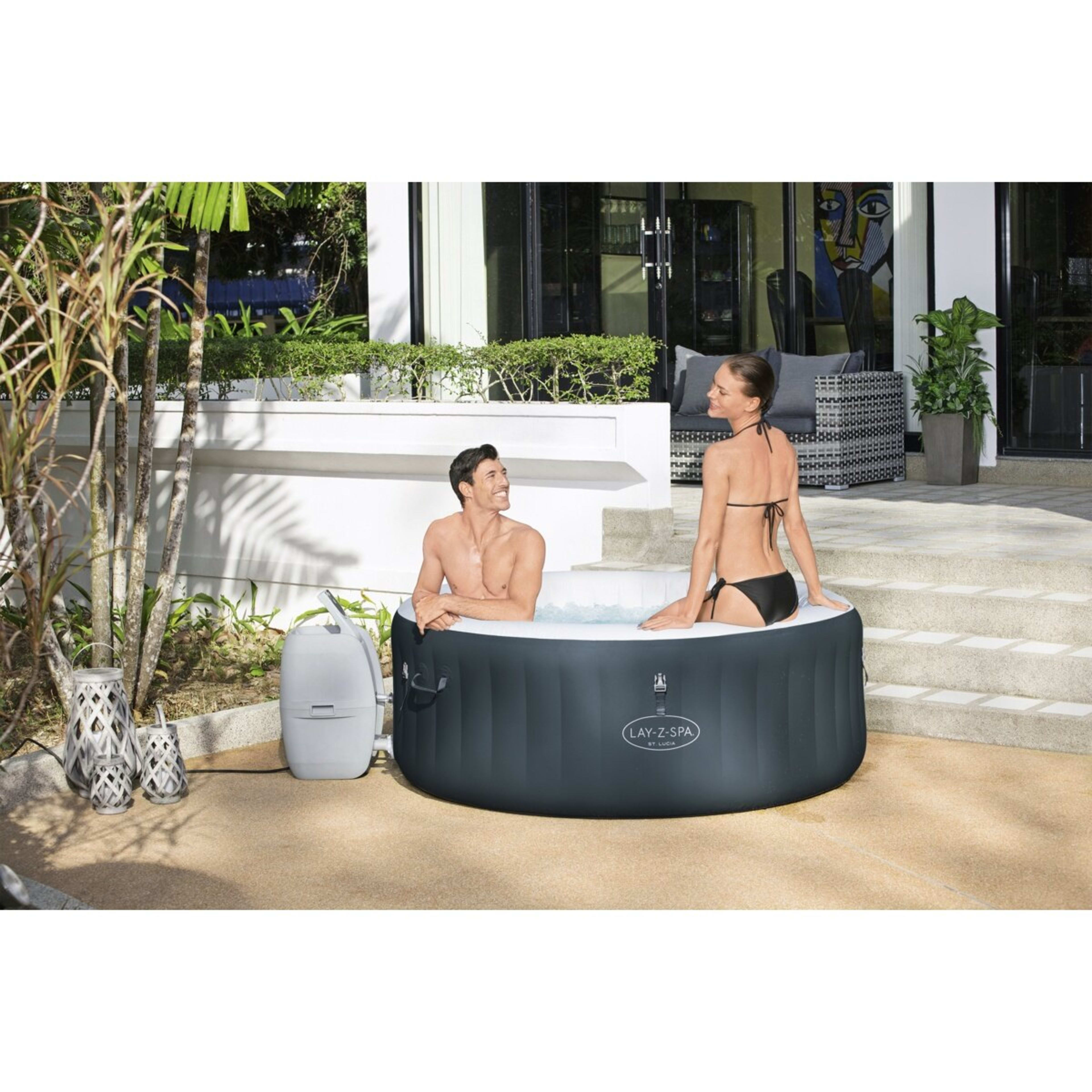 5 Bestway Lay-Z-Spa St. Lucia Inflatable Portable Spa, 5 of 7