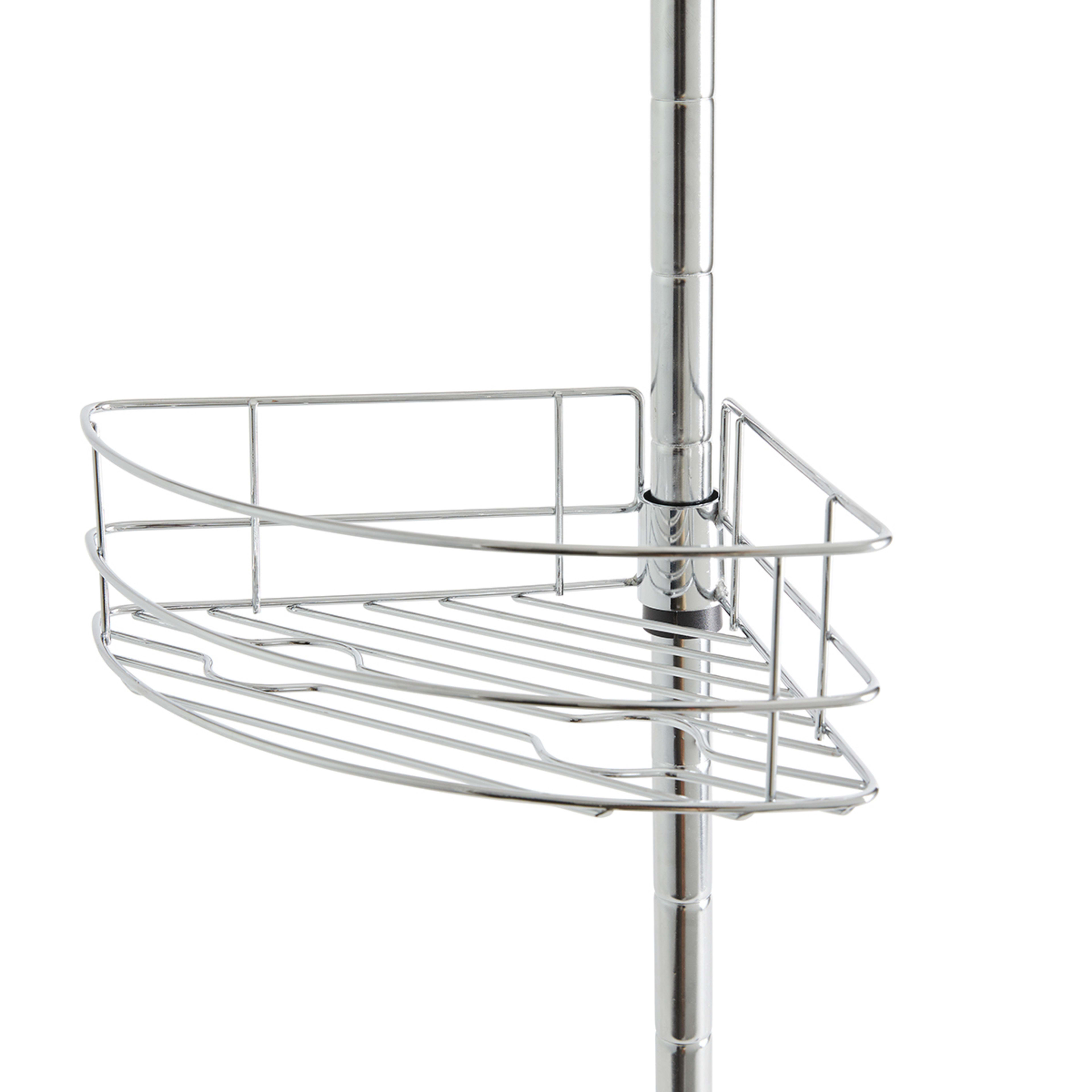 Telescopic Shower Caddy Silver Look Kmart
