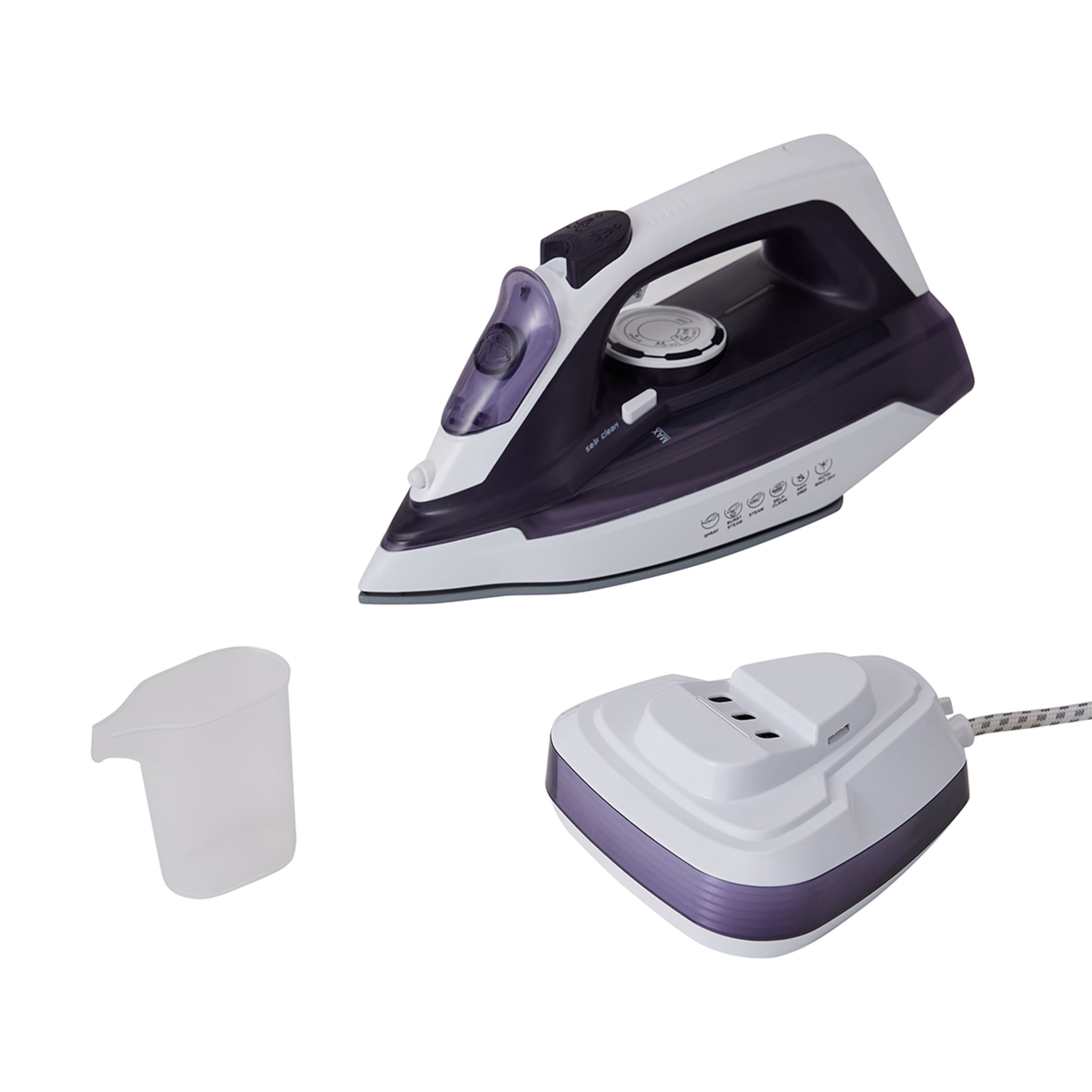 Cordless Steam Iron Grey Kmart