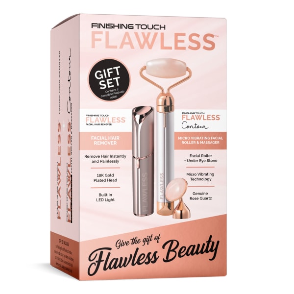 Finishing Touch Flawless Facial Hair Removal & Contour Gift Set - Kmart Finishing Touch Flawless Facial Hair Removal & Contour Gift Set - Kmart