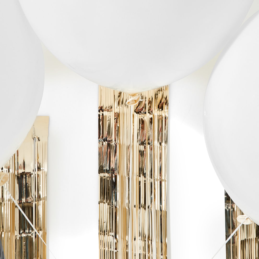 3 Pack Round Balloon with Tassel Kmart