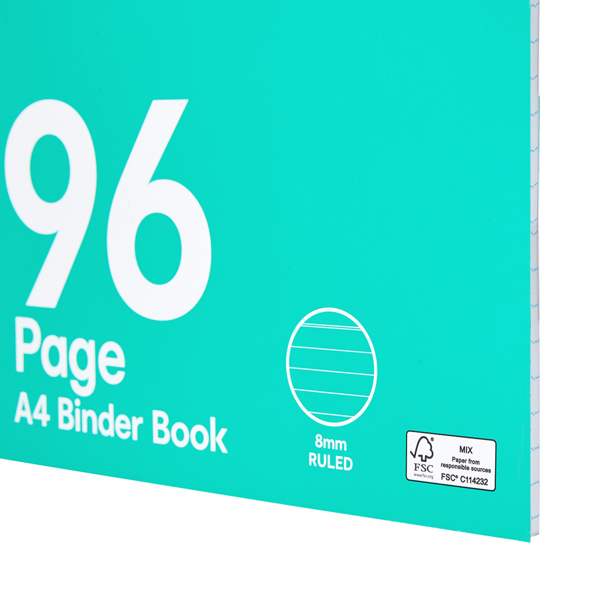 Binder Book A4, 96 Pages Kmart