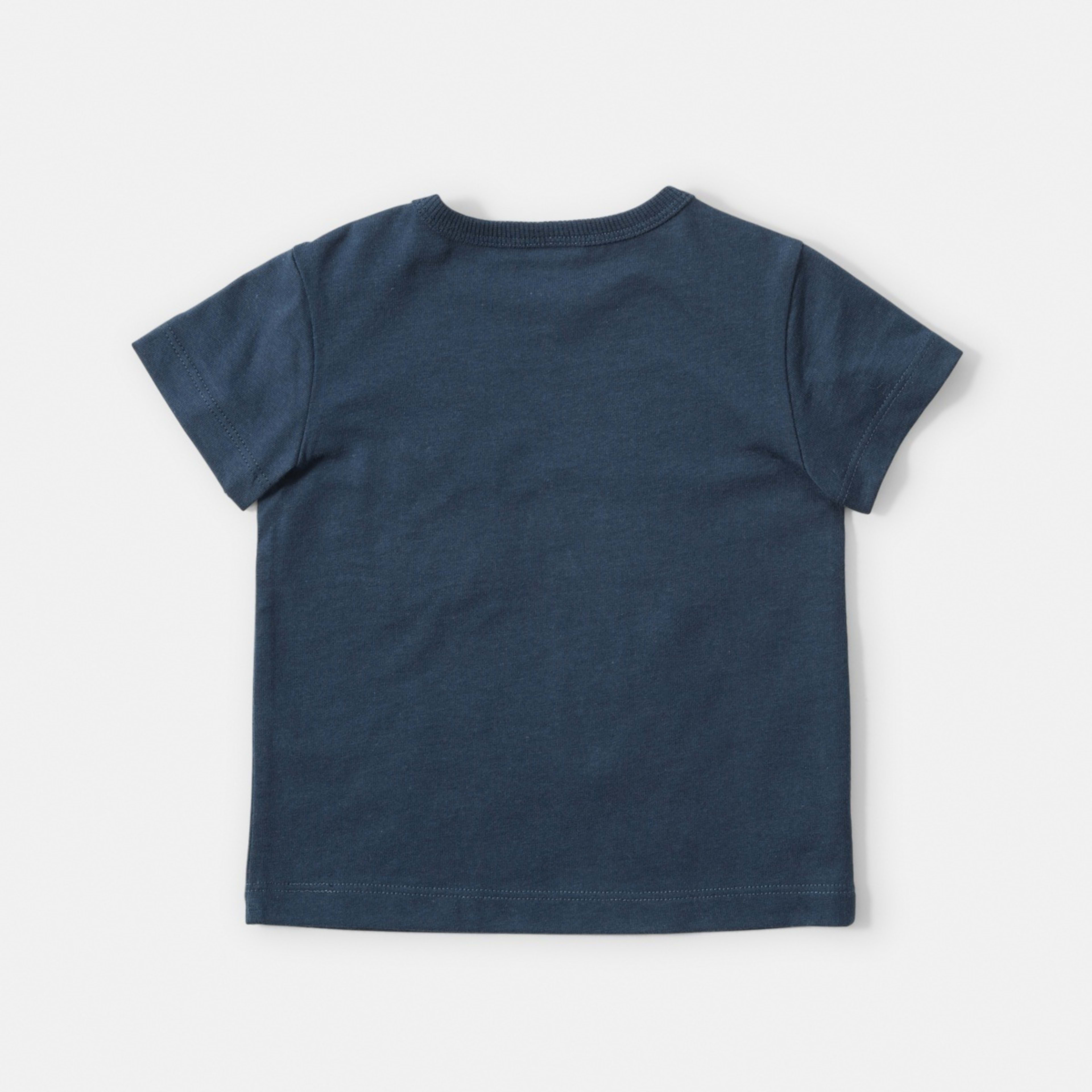 2 Applique Pocket T-shirt Jungle King Navy, 2 of 3