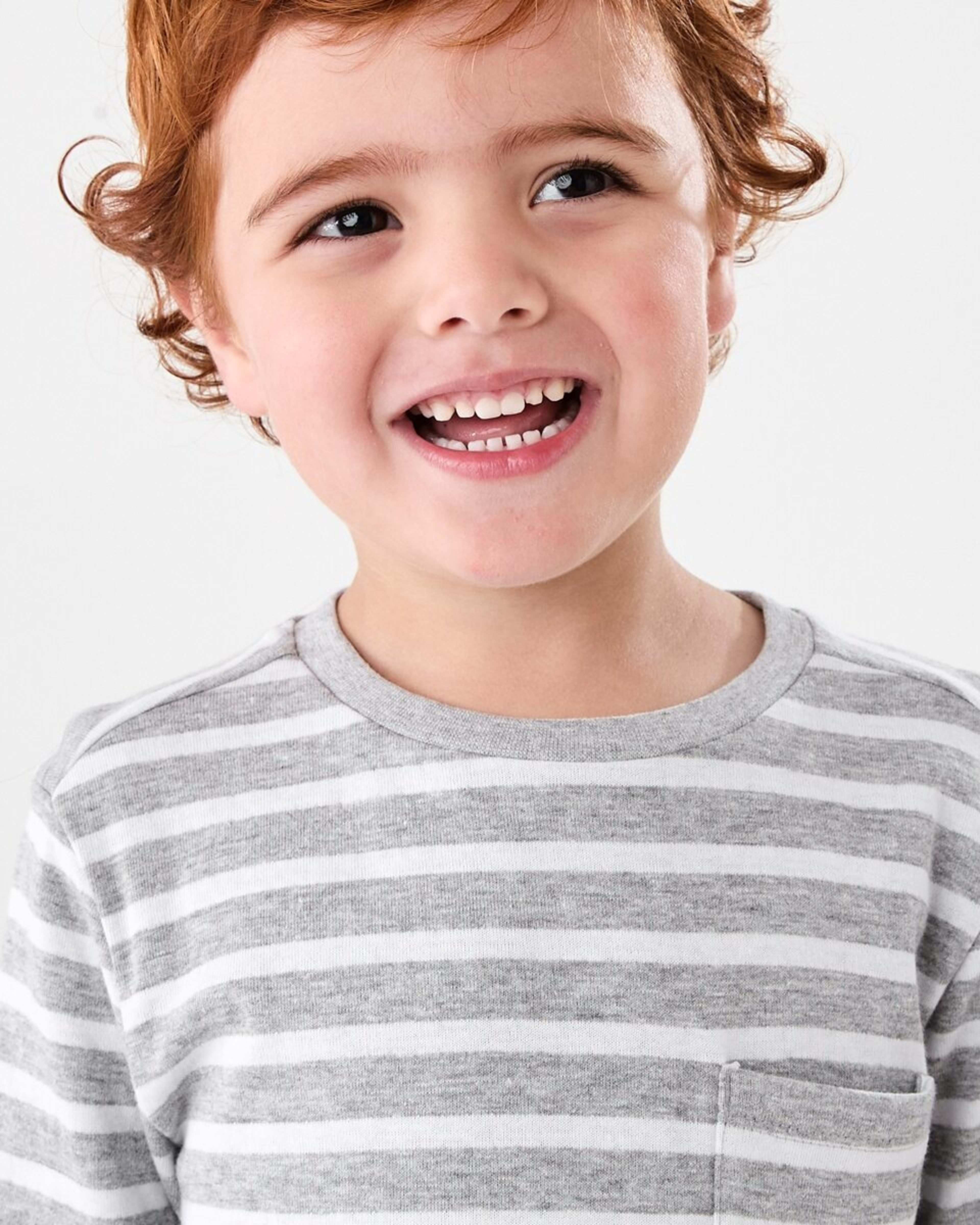 3 Double Cloth Stripe T-shirt Mrl Stripe, 3 of 6