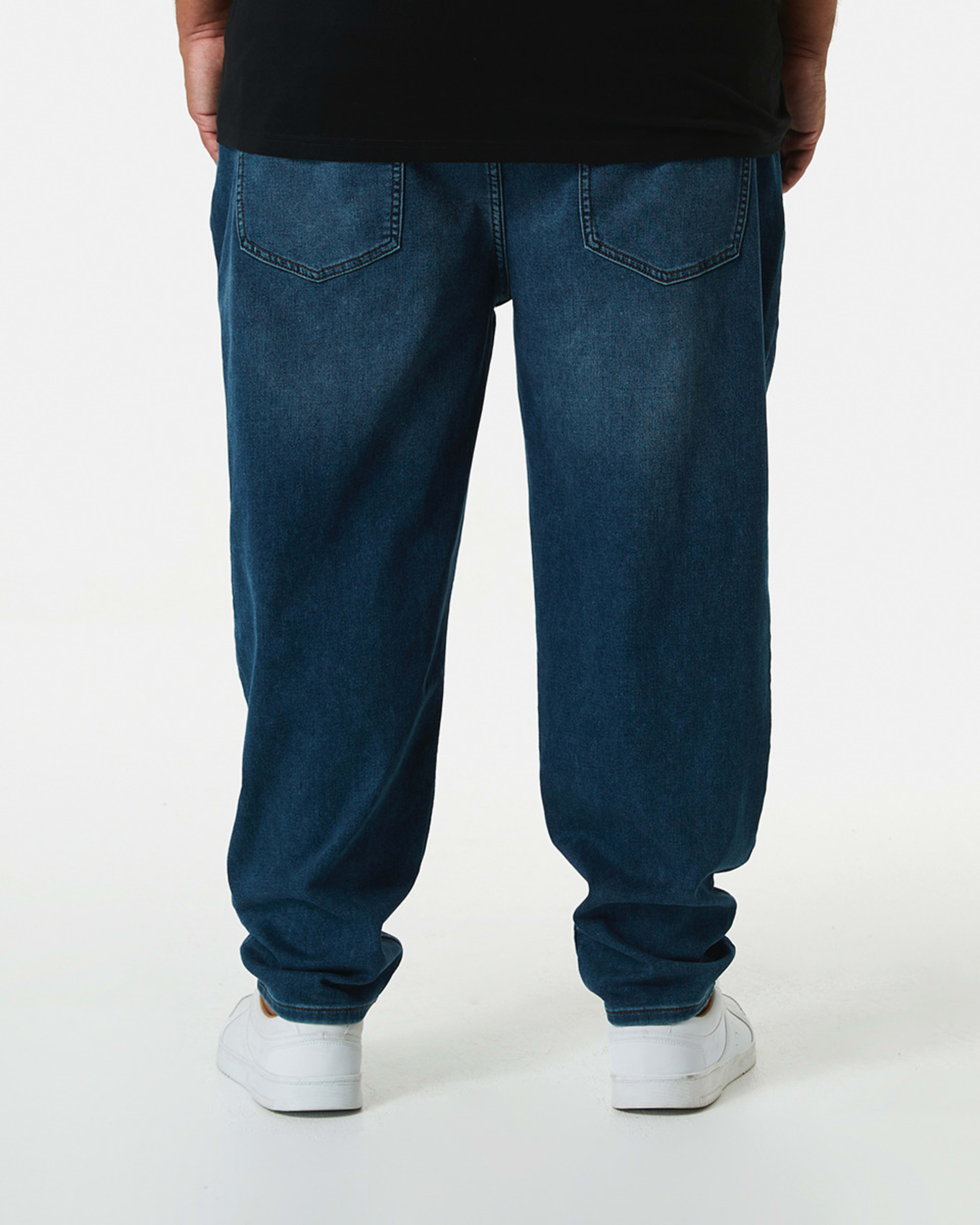 Men's Larger Size Knit Jogger Jeans Kmart