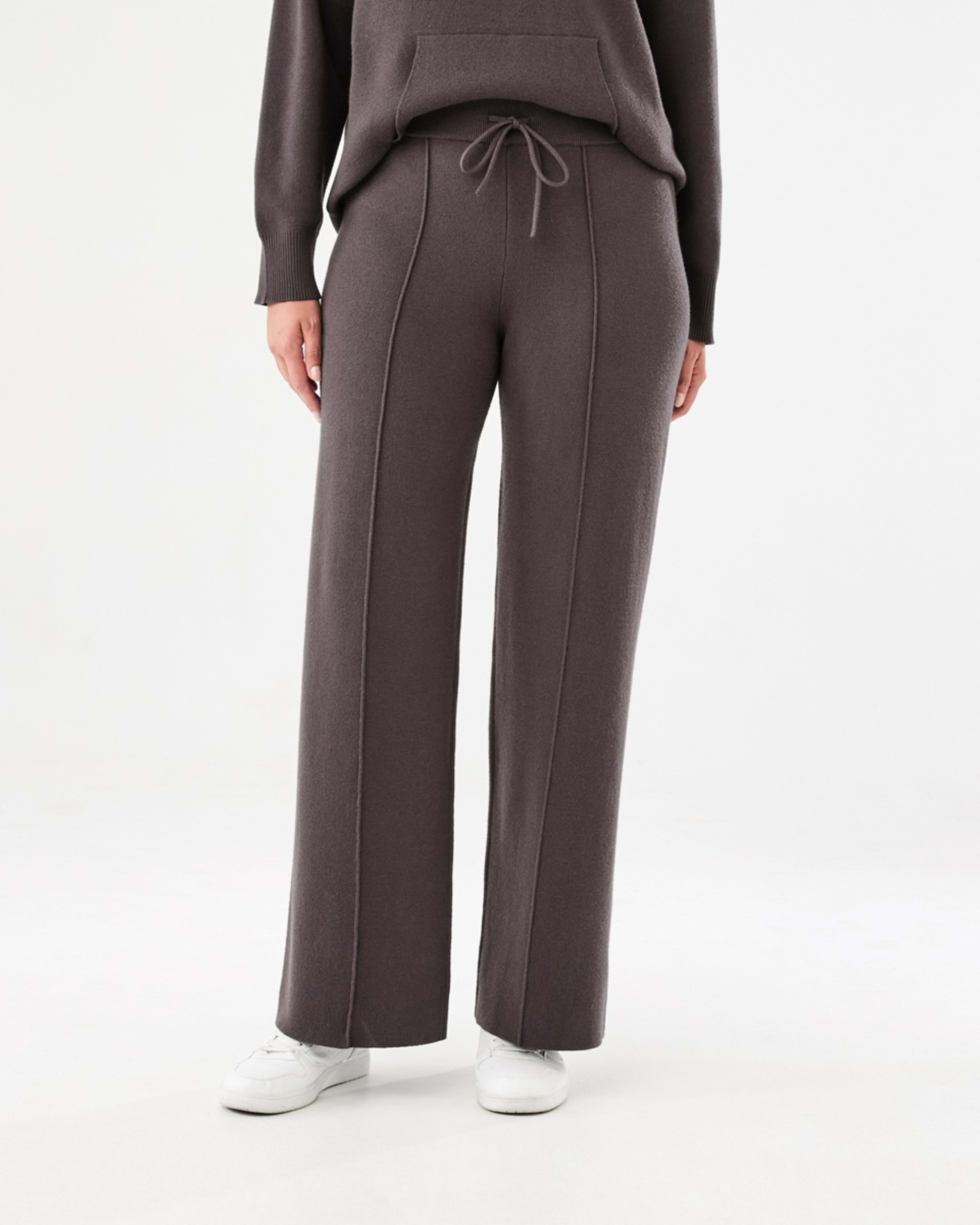 1 Seam Front True Knit Pants Espresso