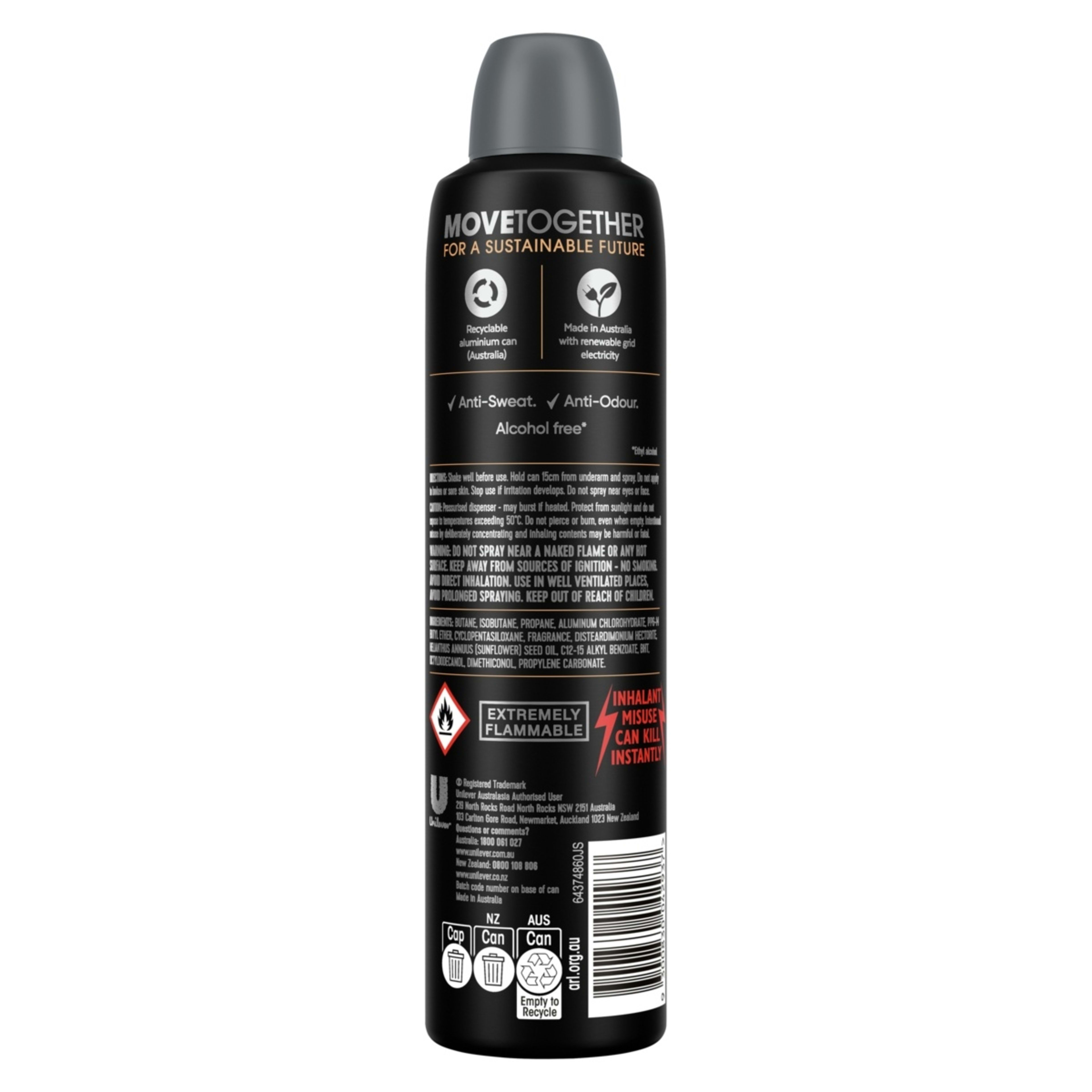 2 Rexona Men Sport Fresh 48-Hour Antiperspirant Deodorant 250ml, 2 of 7