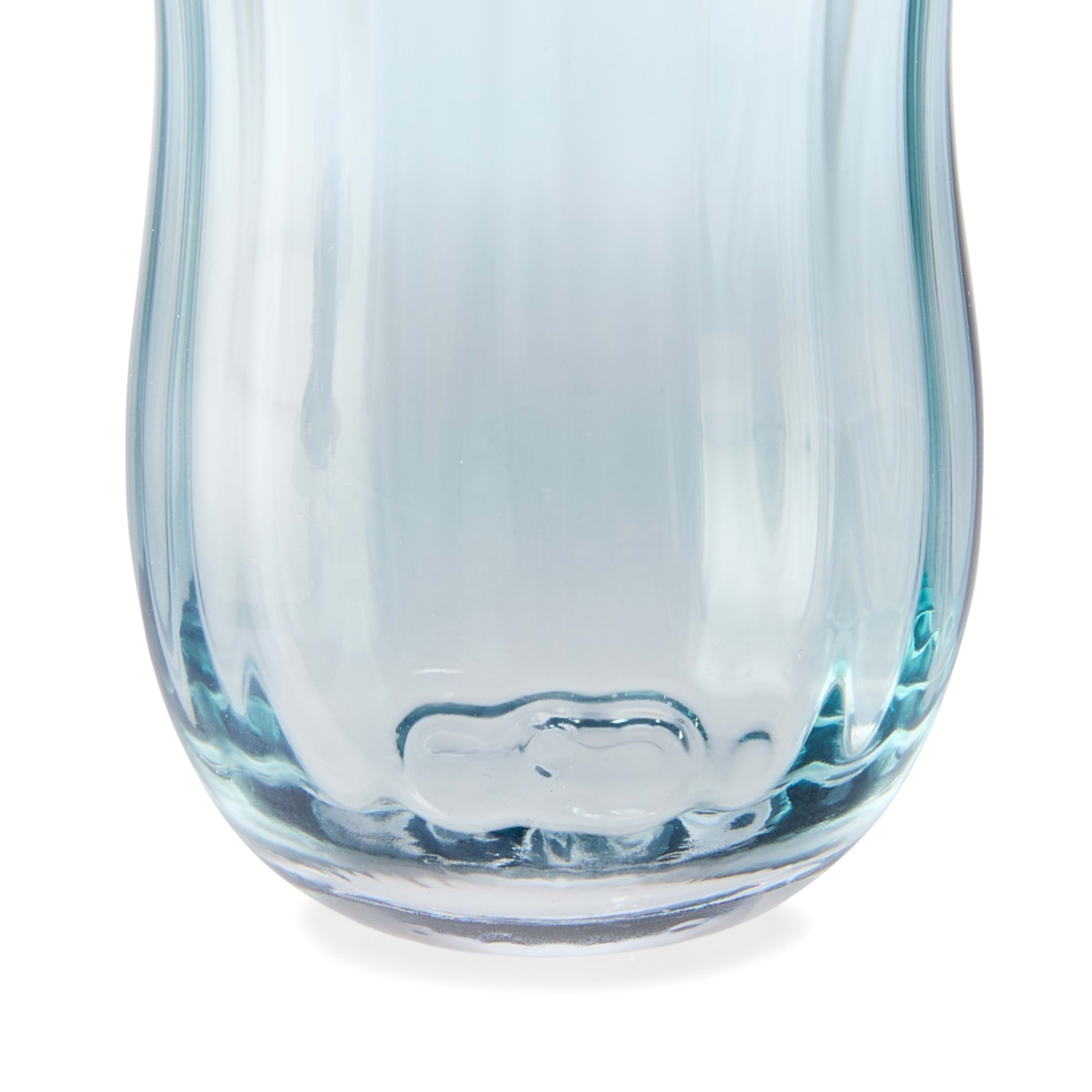 5 6 Green Tulip Stemless Glasses, 5 of 7