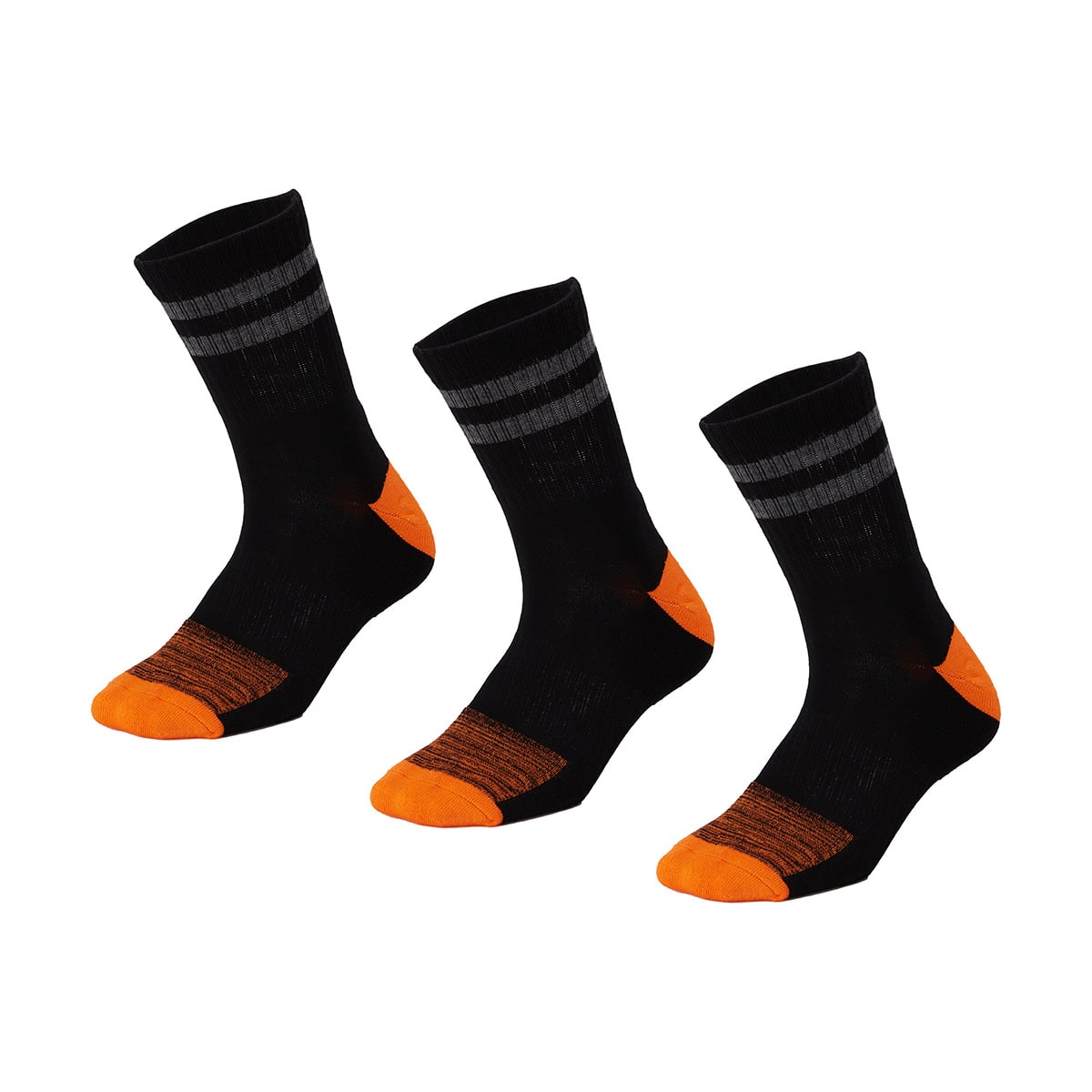 3 Pack Bamboo Quarter Crew Socks - Kmart