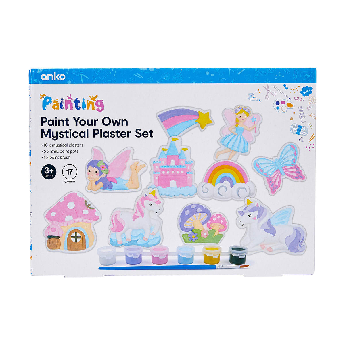 Paint best sale set kmart