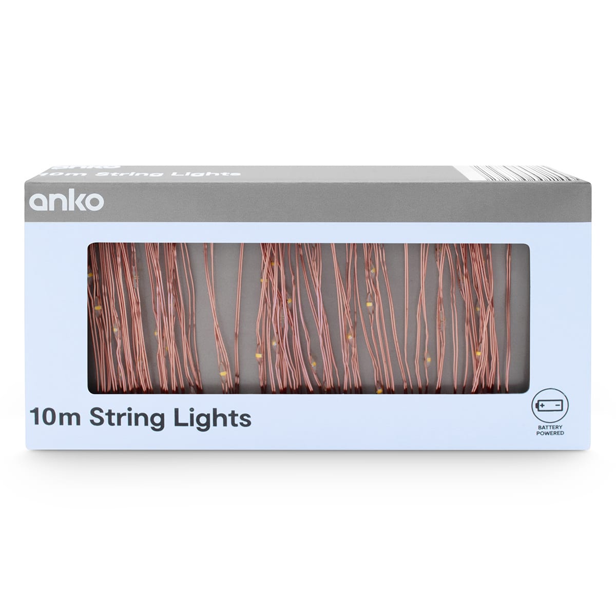 10m String Lights Kmart